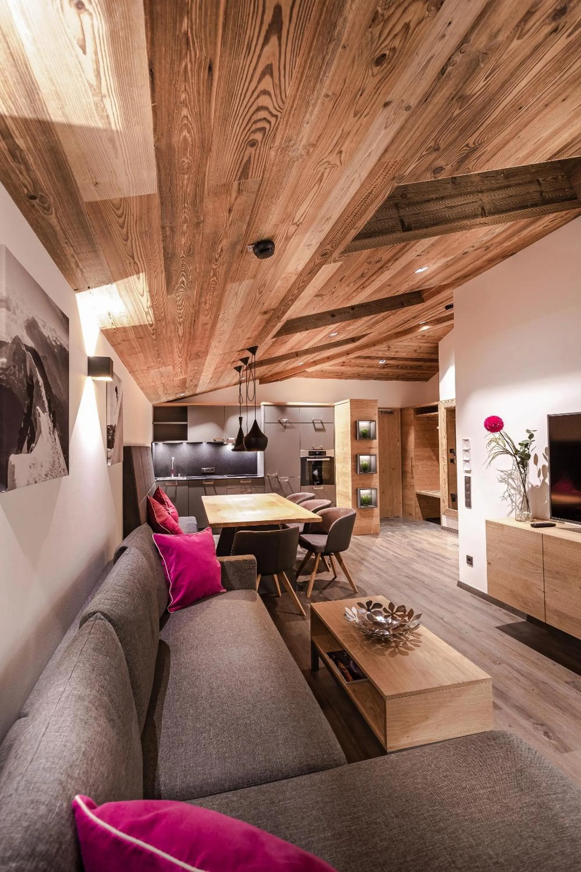 Living room, Seating Area in Schönblick Residence - Absolut Alpine Apartments