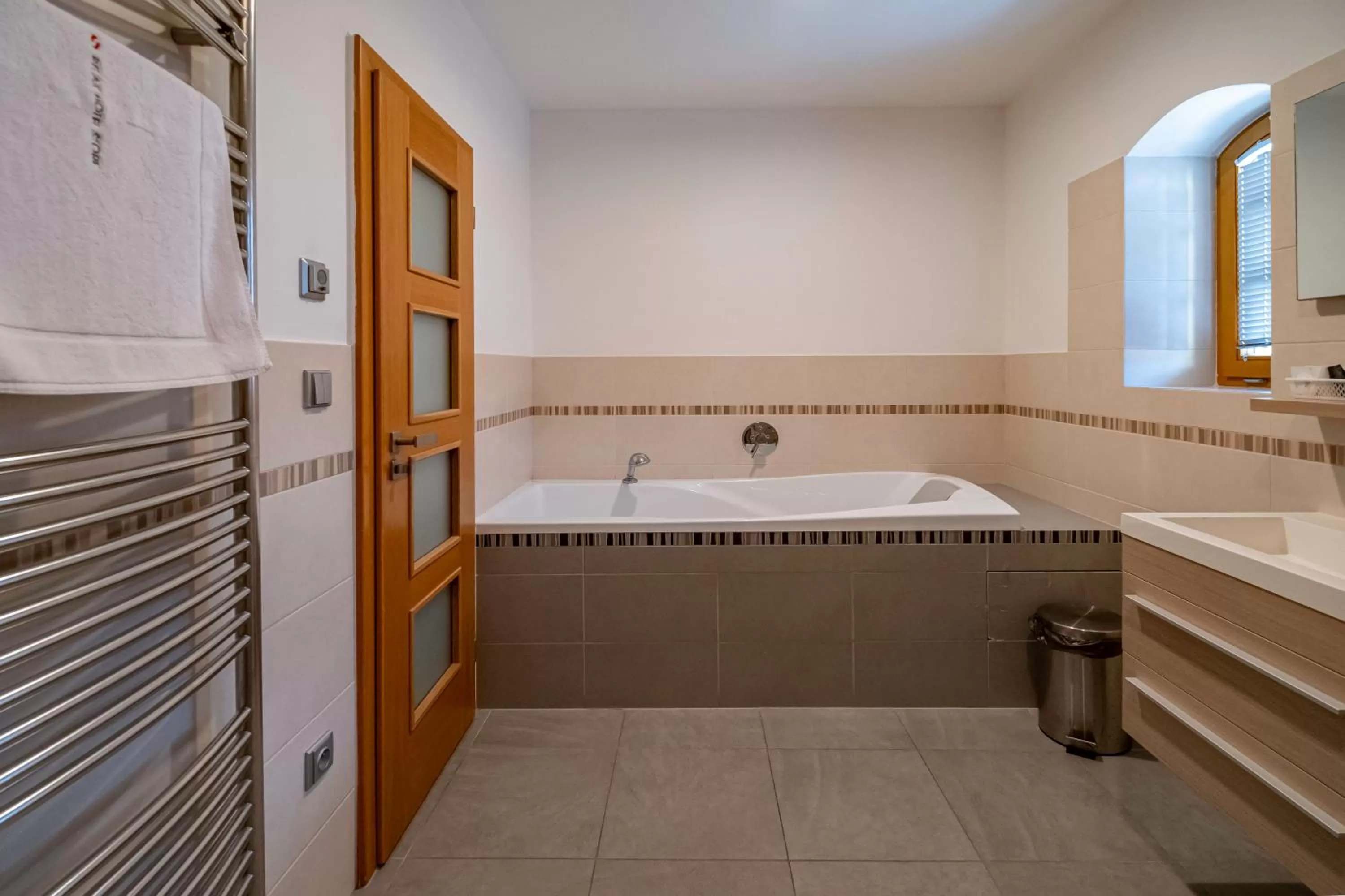 Bathroom in Relax Hotel Stork