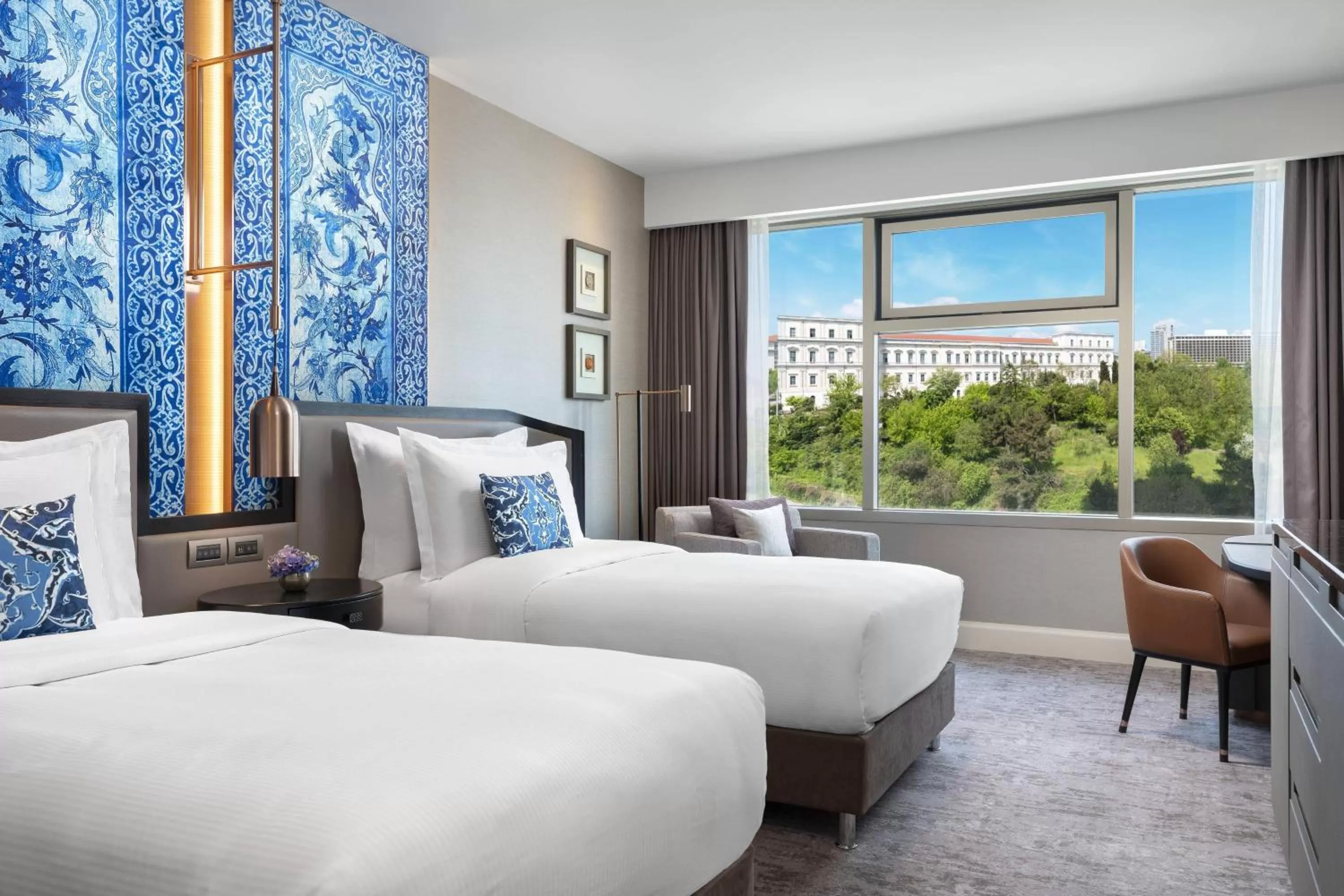 Photo of the whole room, Bed in The Ritz-Carlton, Istanbul at the Bosphorus