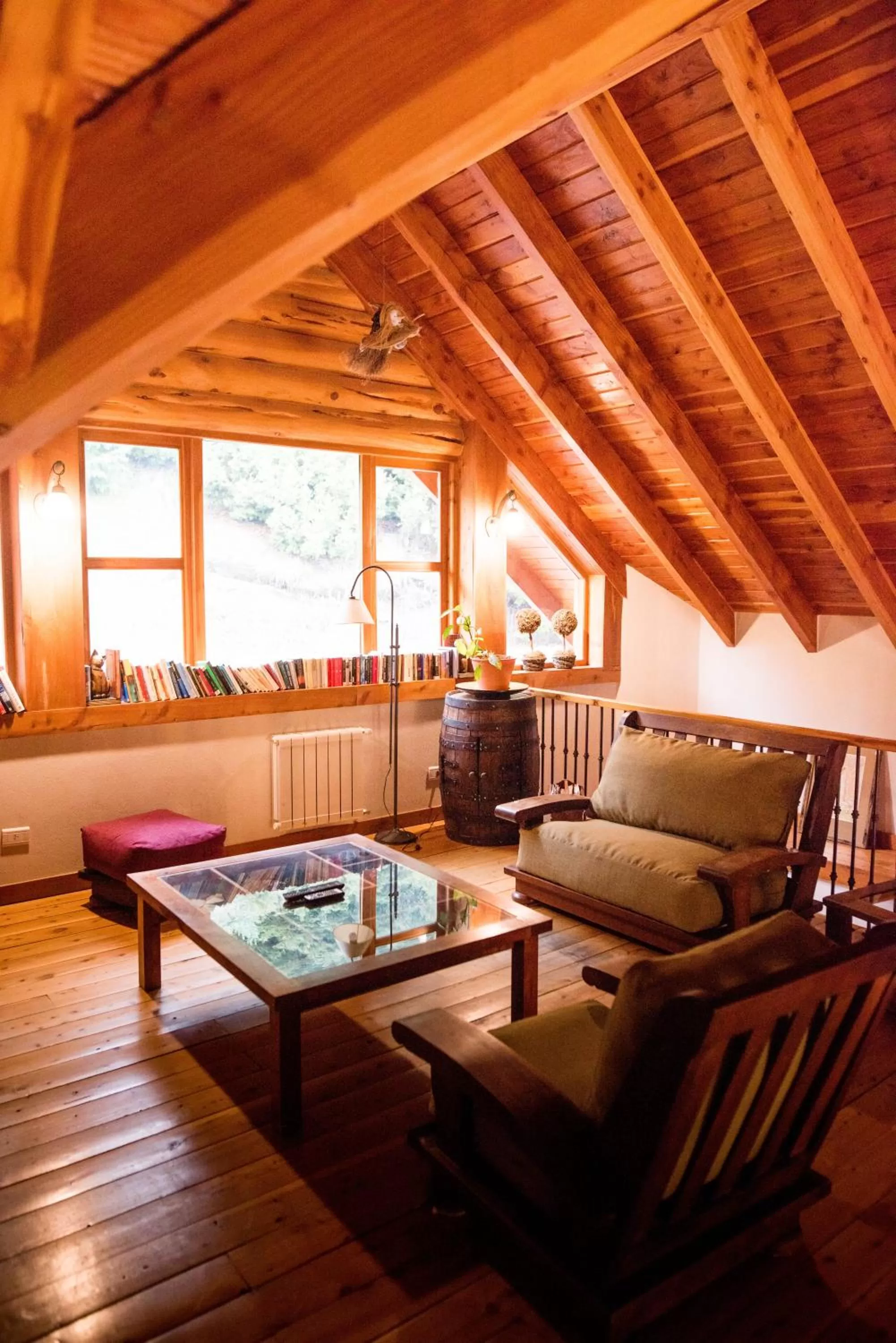 Communal lounge/ TV room, Seating Area in Amigos del Bosque