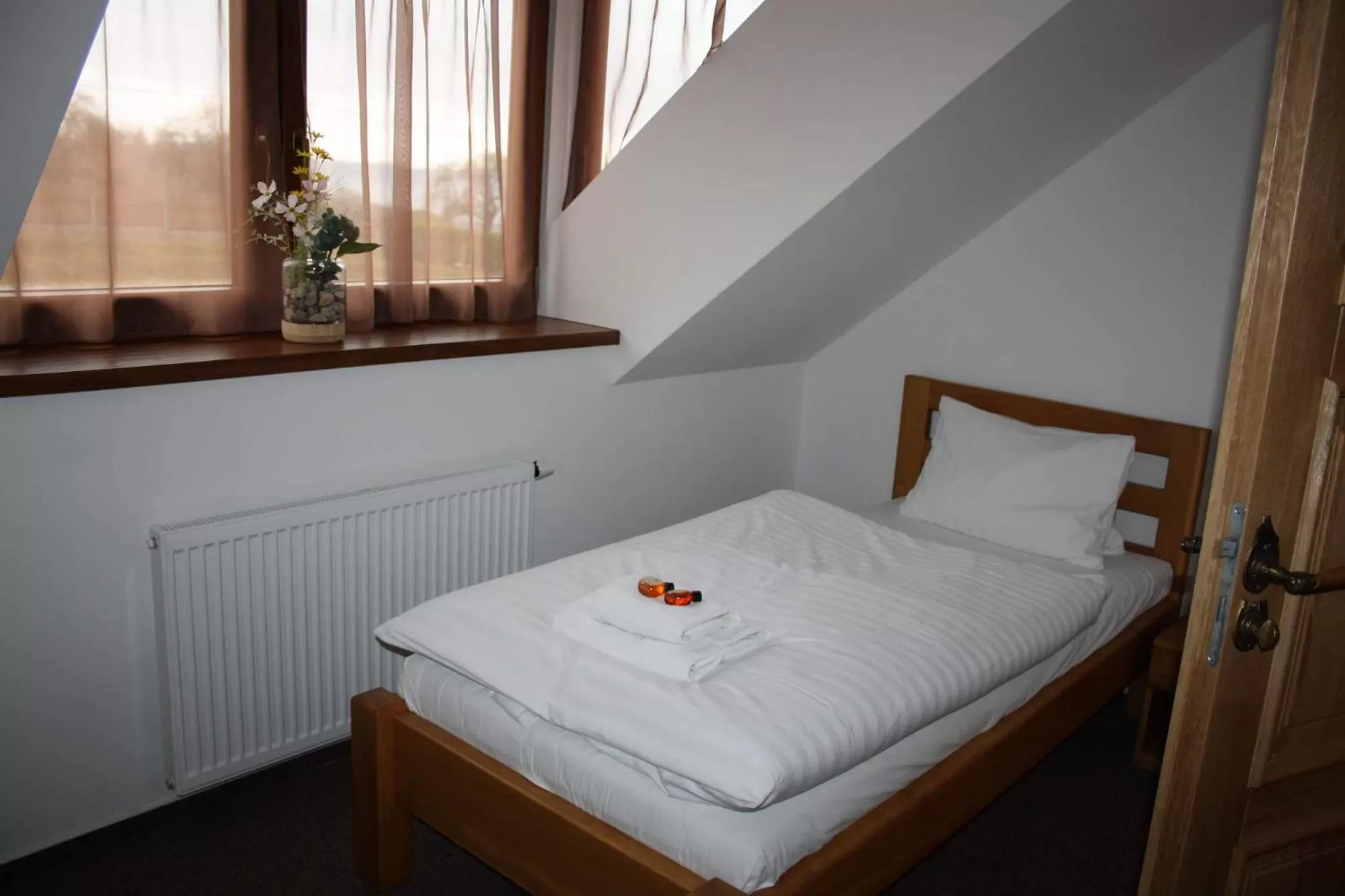 Bed in Hotel Farma Vysoká