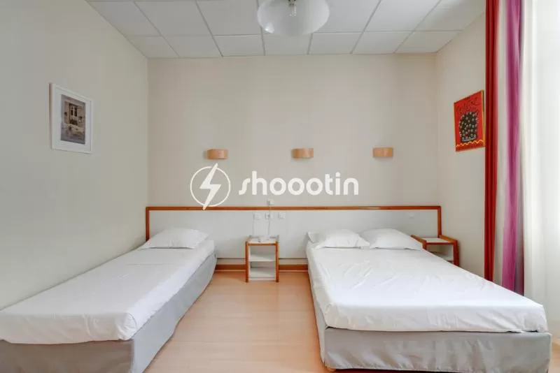 Bed in Hotel d'Angleterre