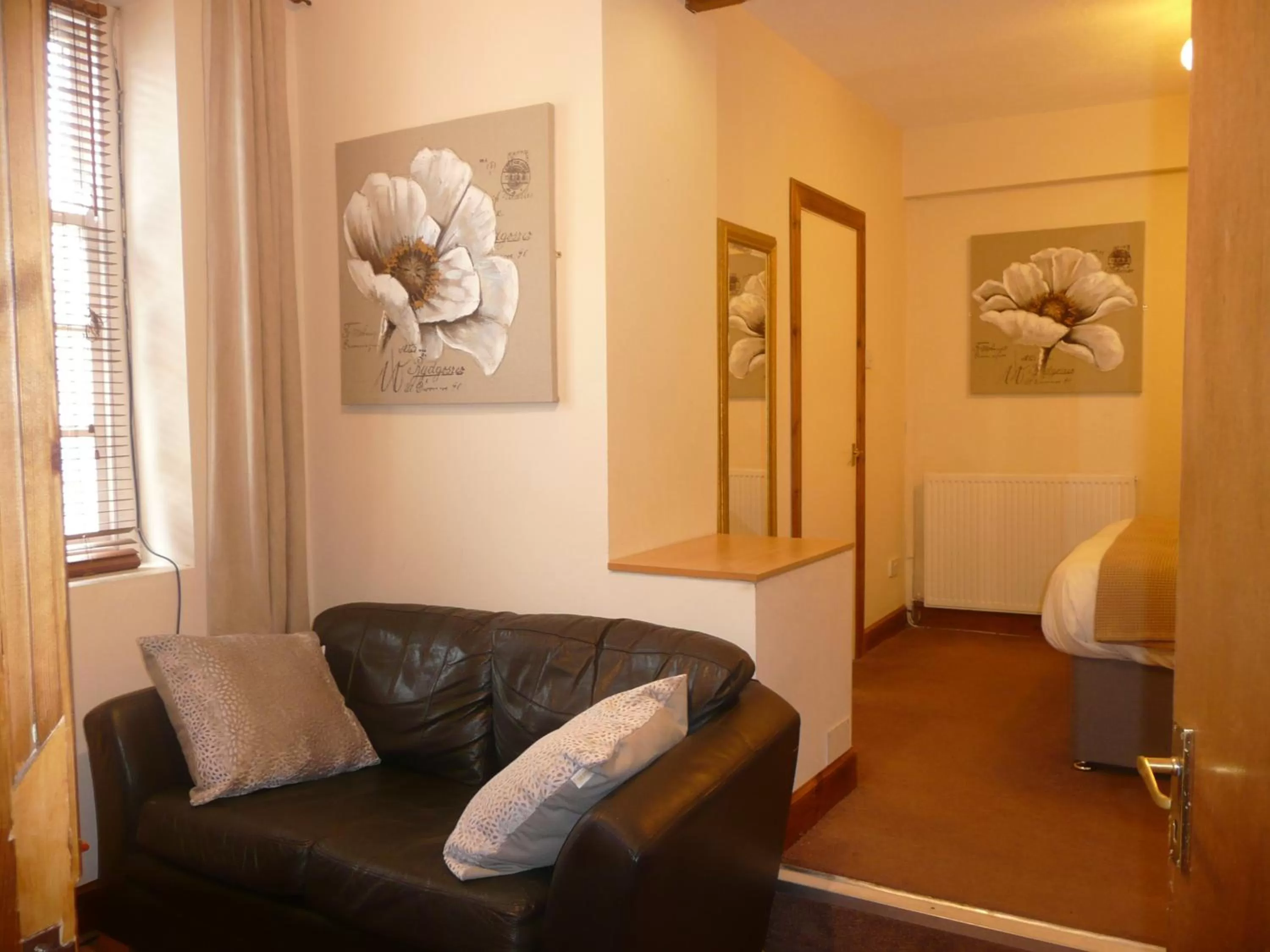 Seating area in Noble Lands