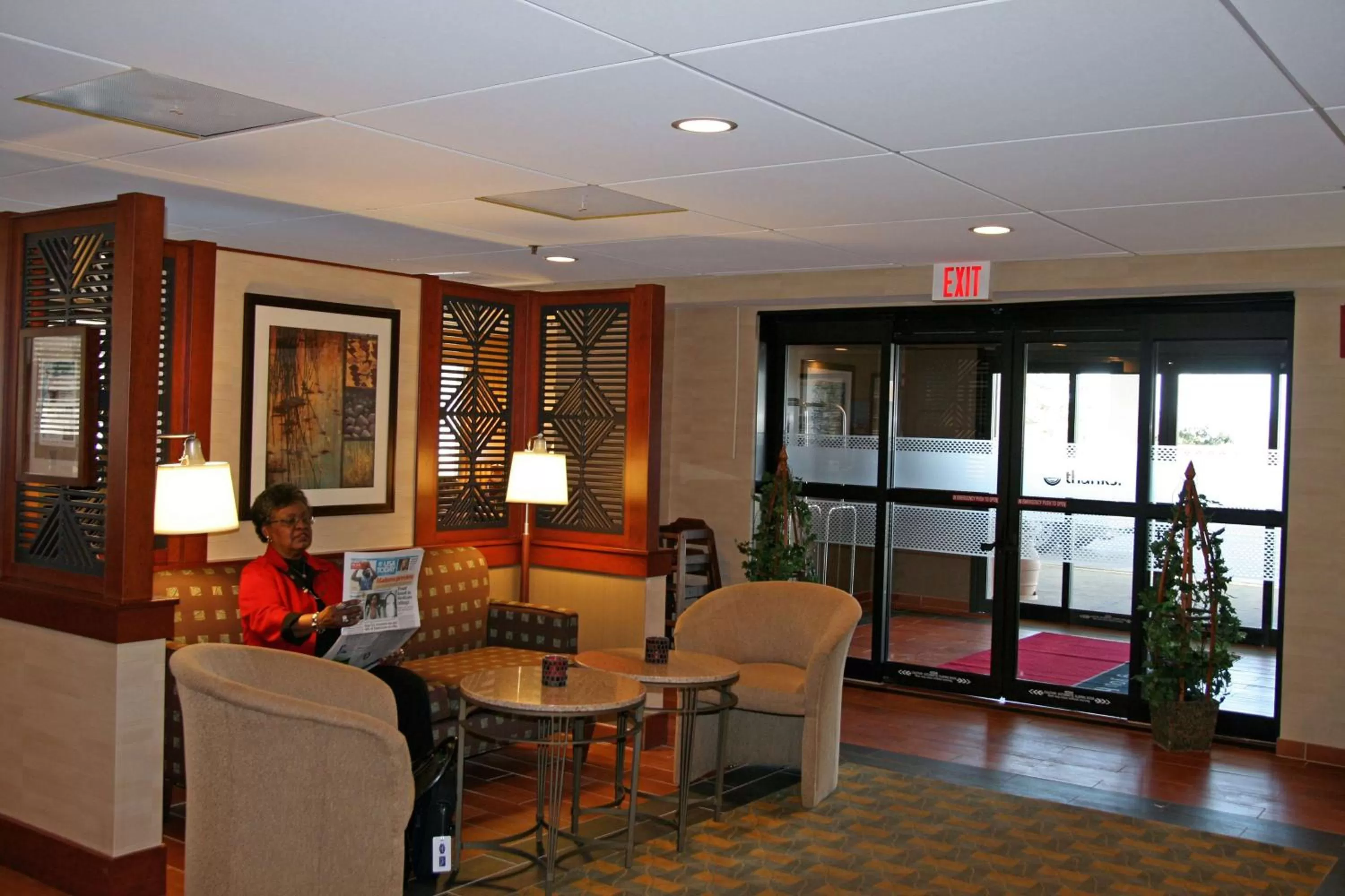 Lobby or reception in Hampton Inn Downingtown/Exton