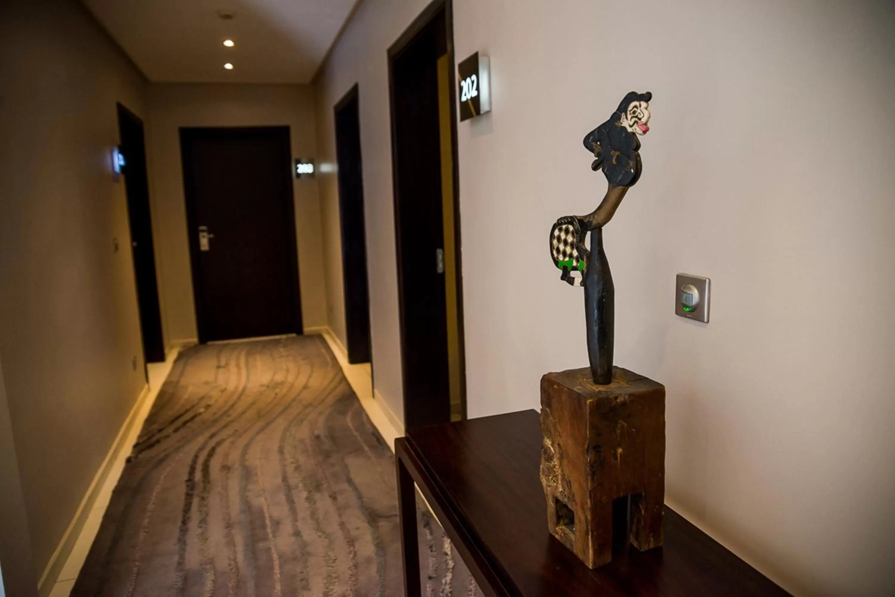 Decorative detail in Rysara Hotel