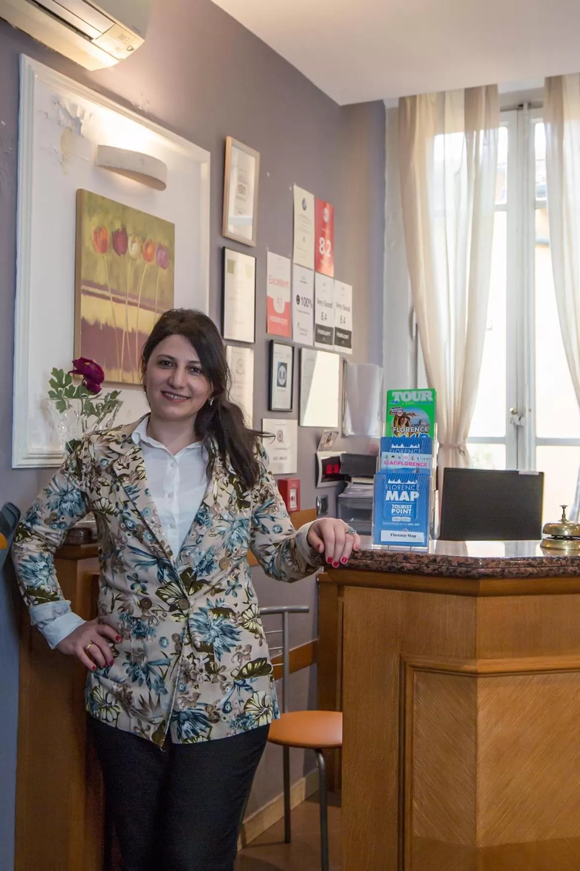 Staff in Hotel Angelica Firenze