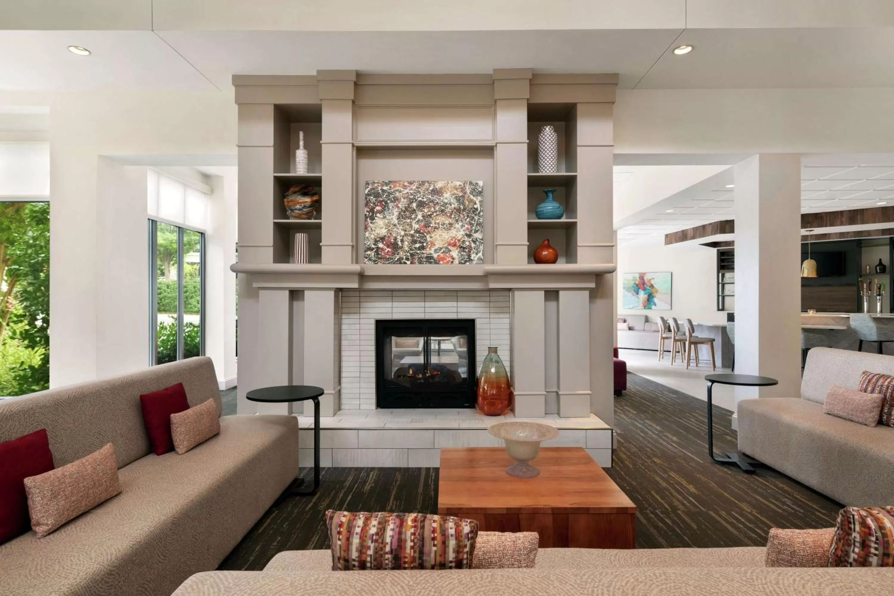 Lobby or reception in Hilton Garden Inn Charlotte/Ayrsley