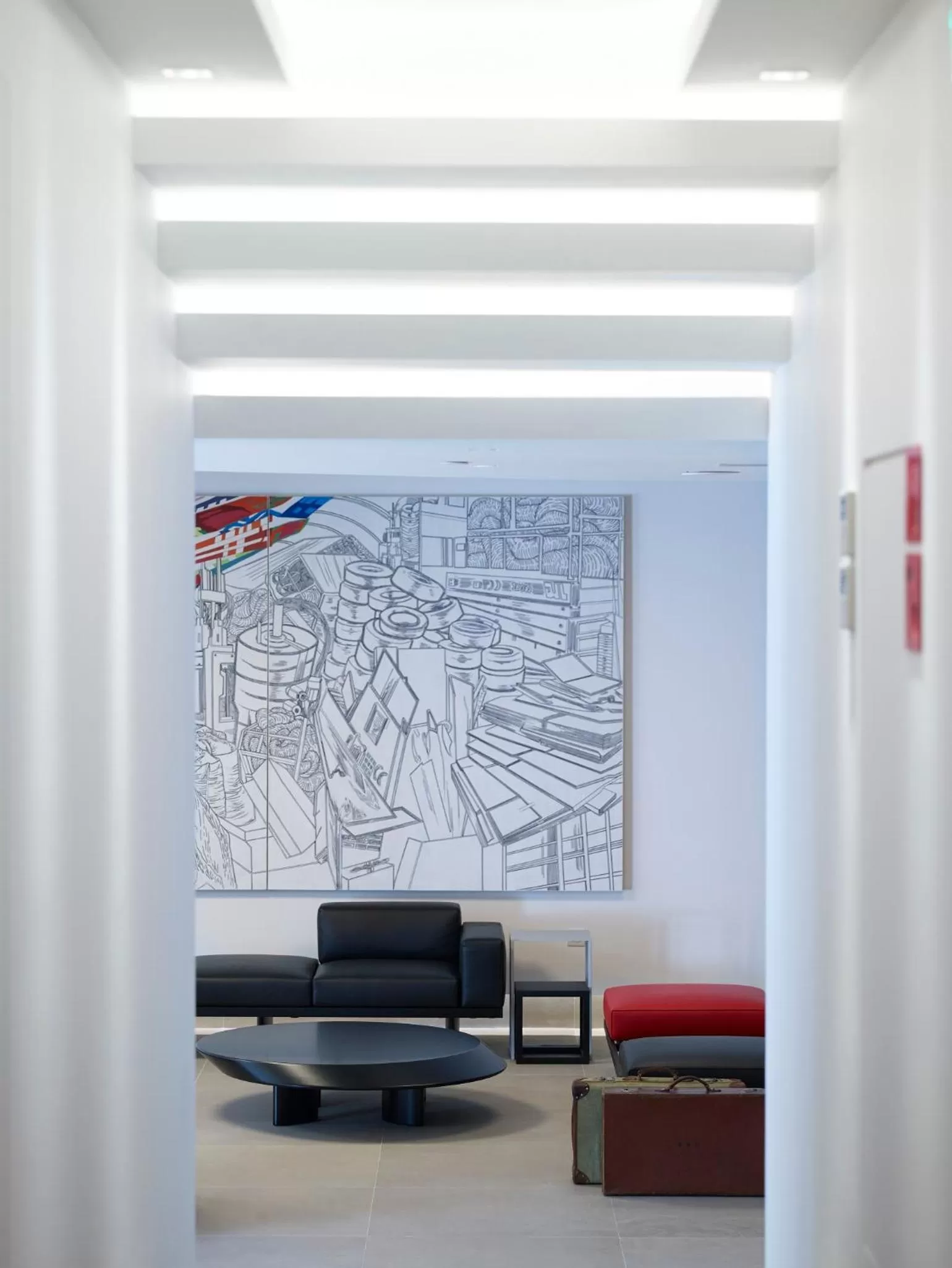 Lobby or reception in Domotel Kastri