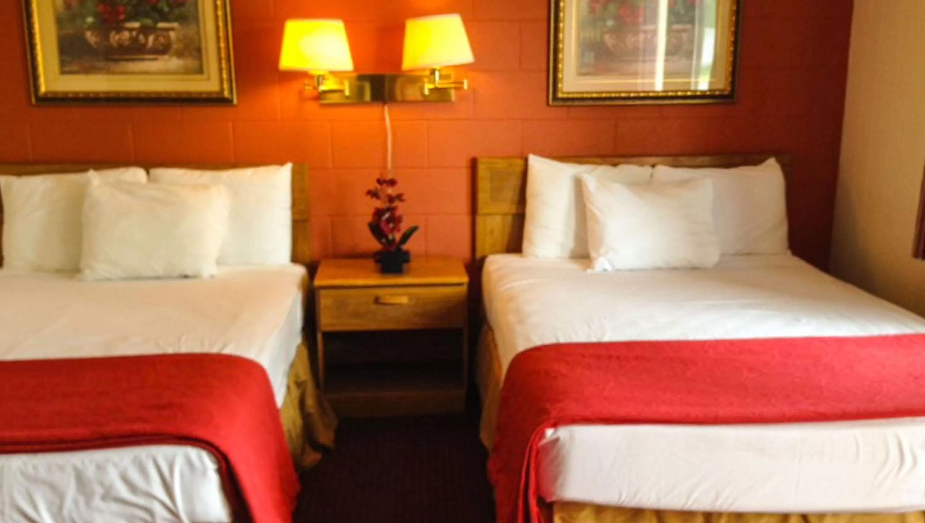 Photo of the whole room, Bed in Rodeway Inn Manchester I-90