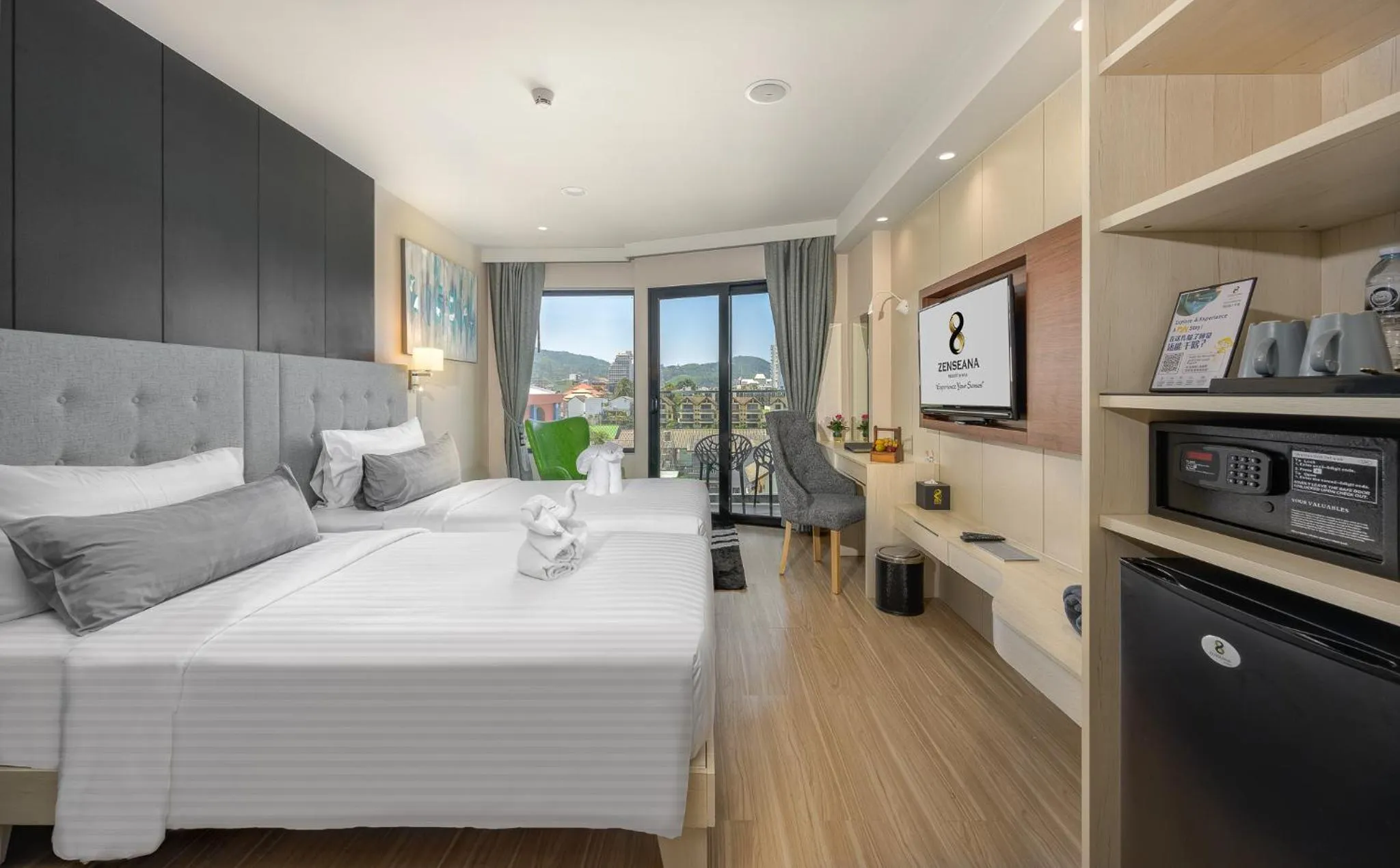 Photo of the whole room, Bed in Zenseana Resort & Spa - Patong, Phuket