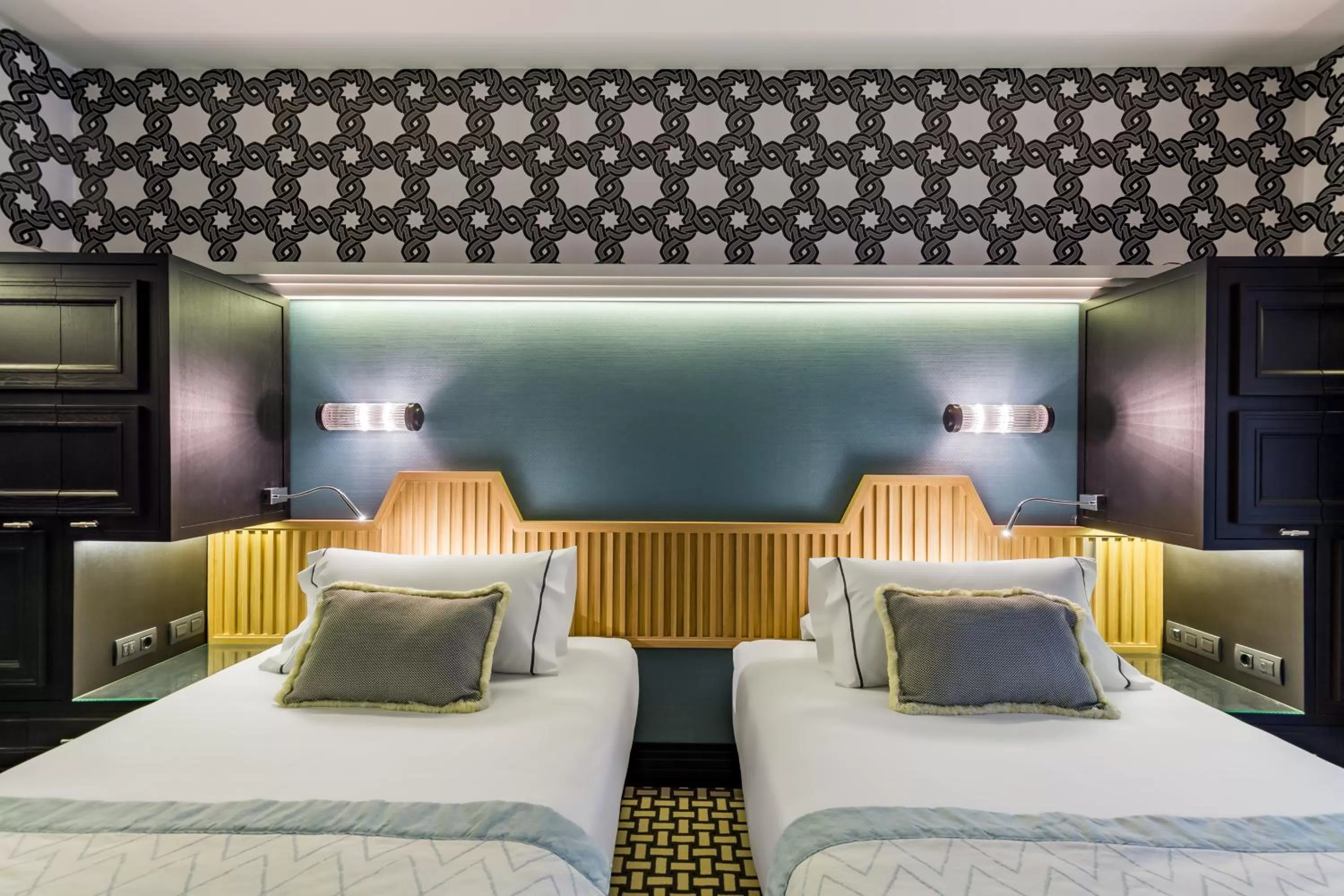 Bedroom, Bed in Room Mate Collection Alba, Madrid