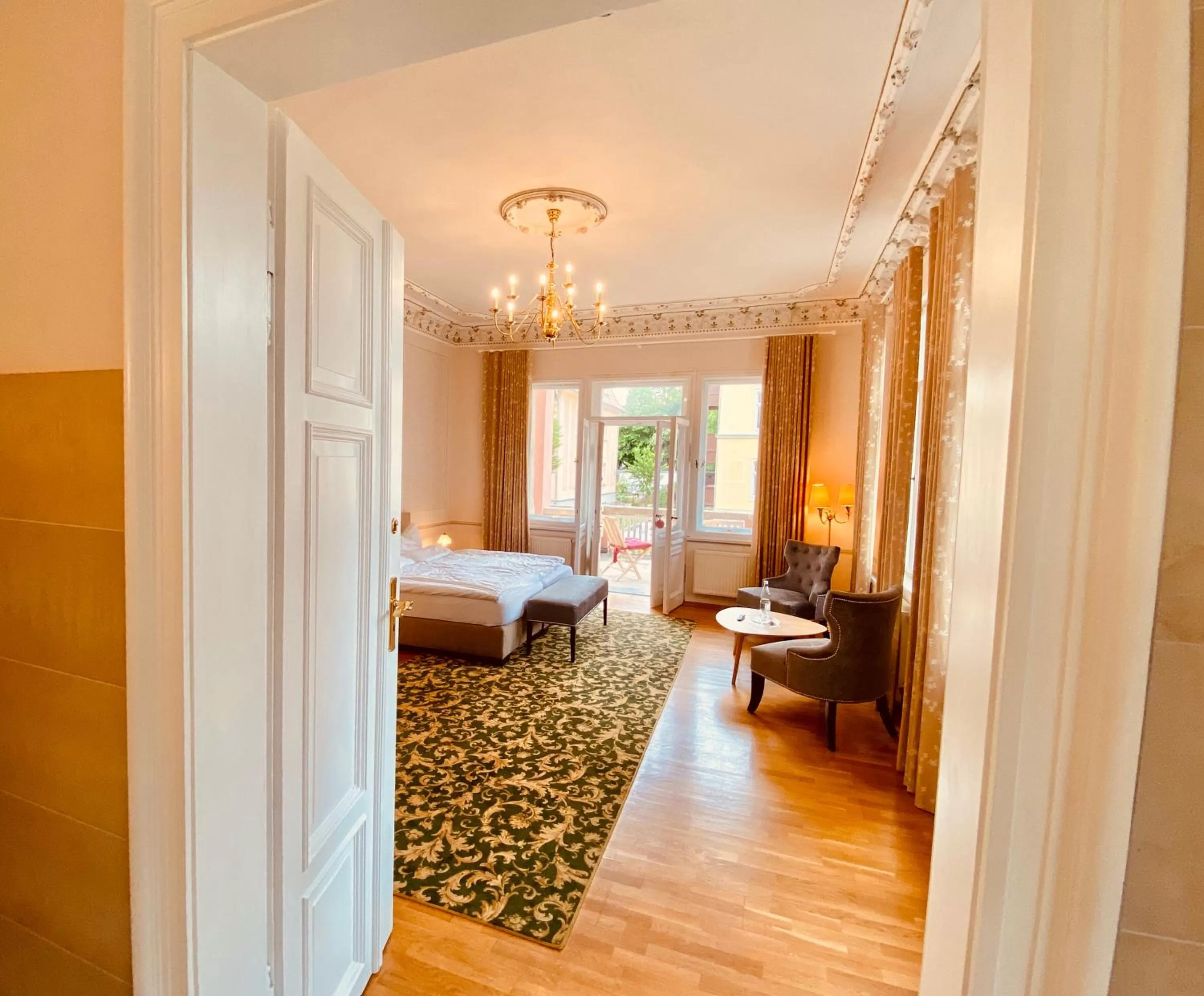 Bed in Villa Antonia