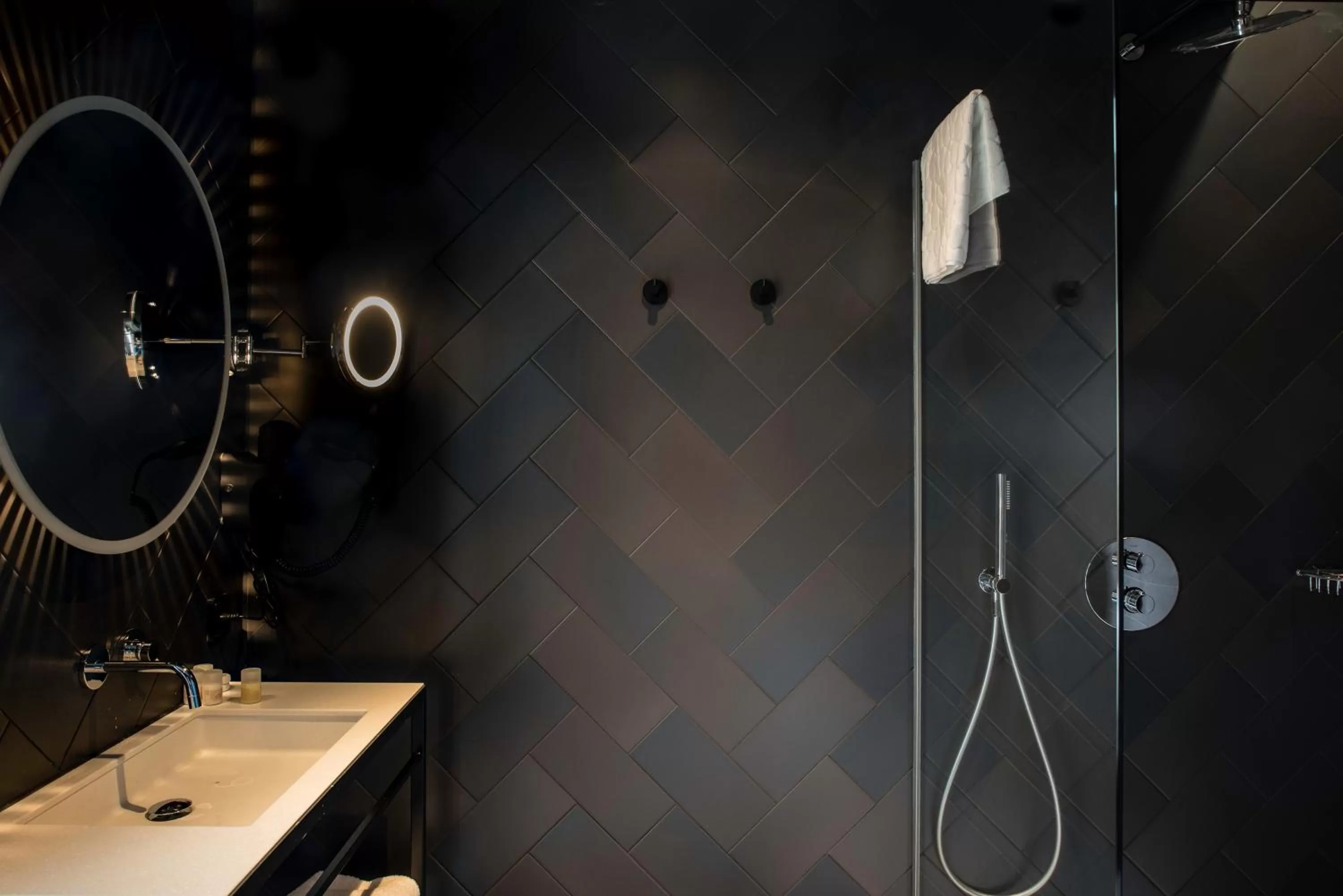 Shower in Hotel Mariënhage