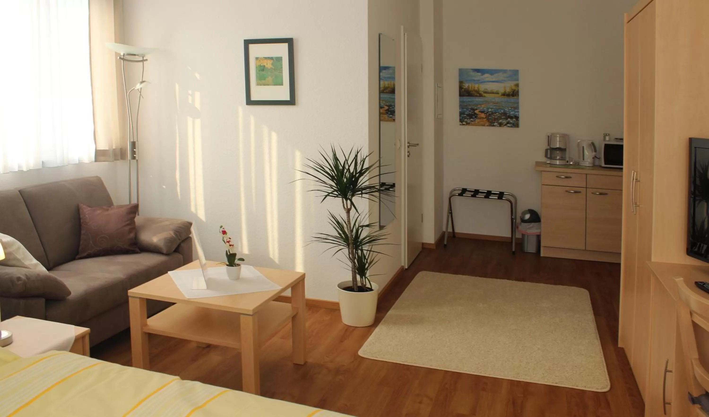 Living room in Hotel Am Wintergarten