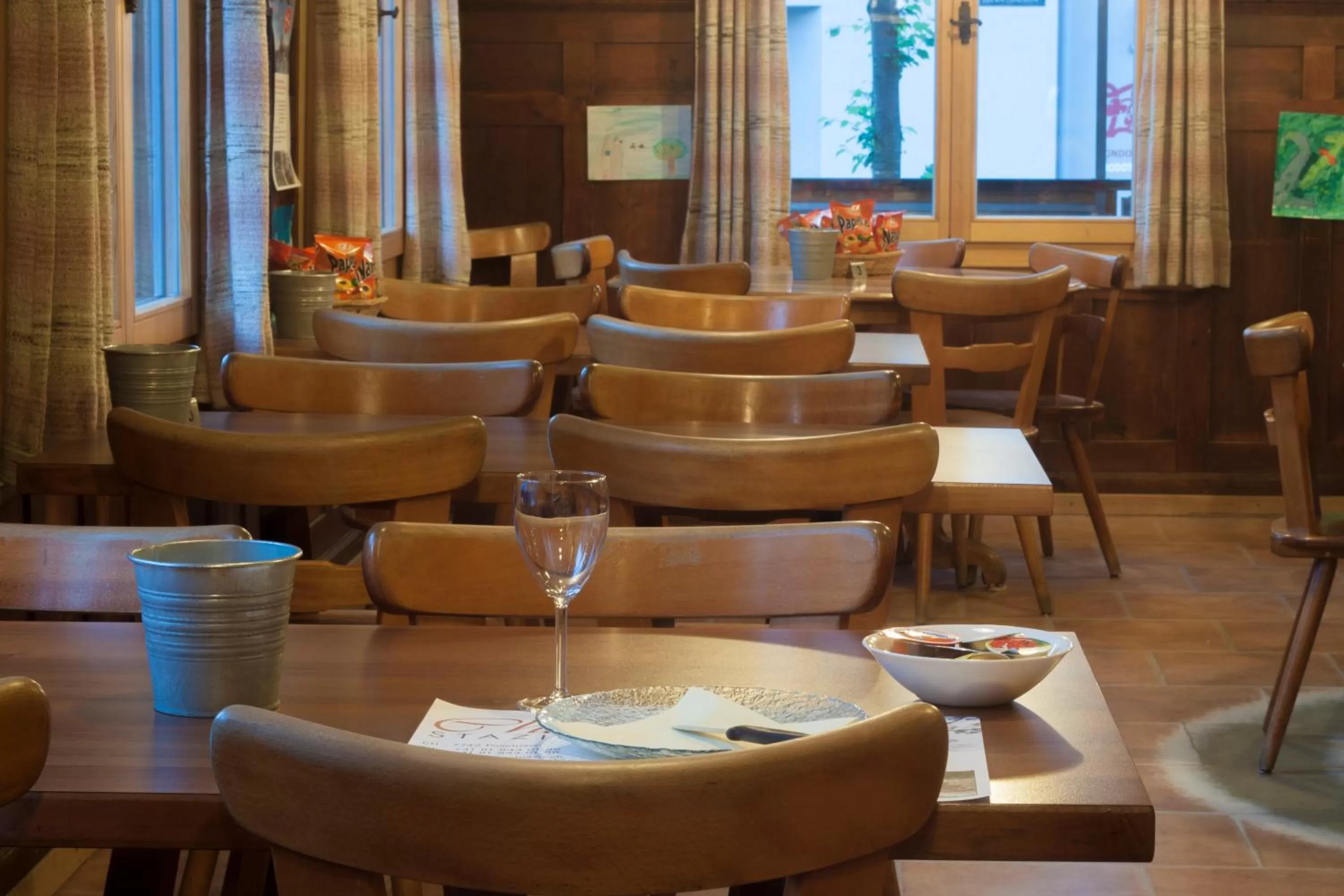 Lounge or bar in Ristorante Pensione Chalet Stazione