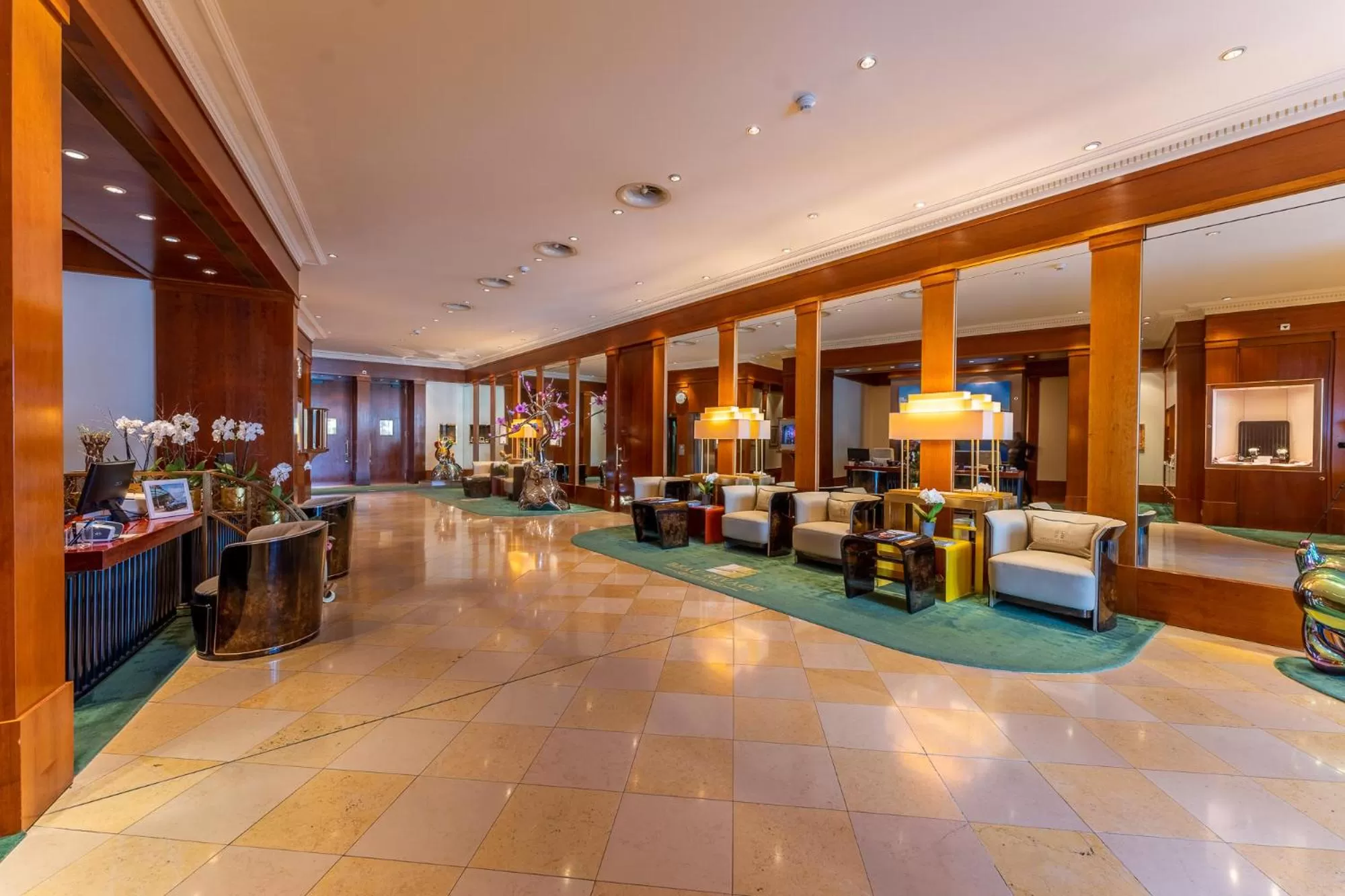 Lobby or reception in Beau Rivage Hotel