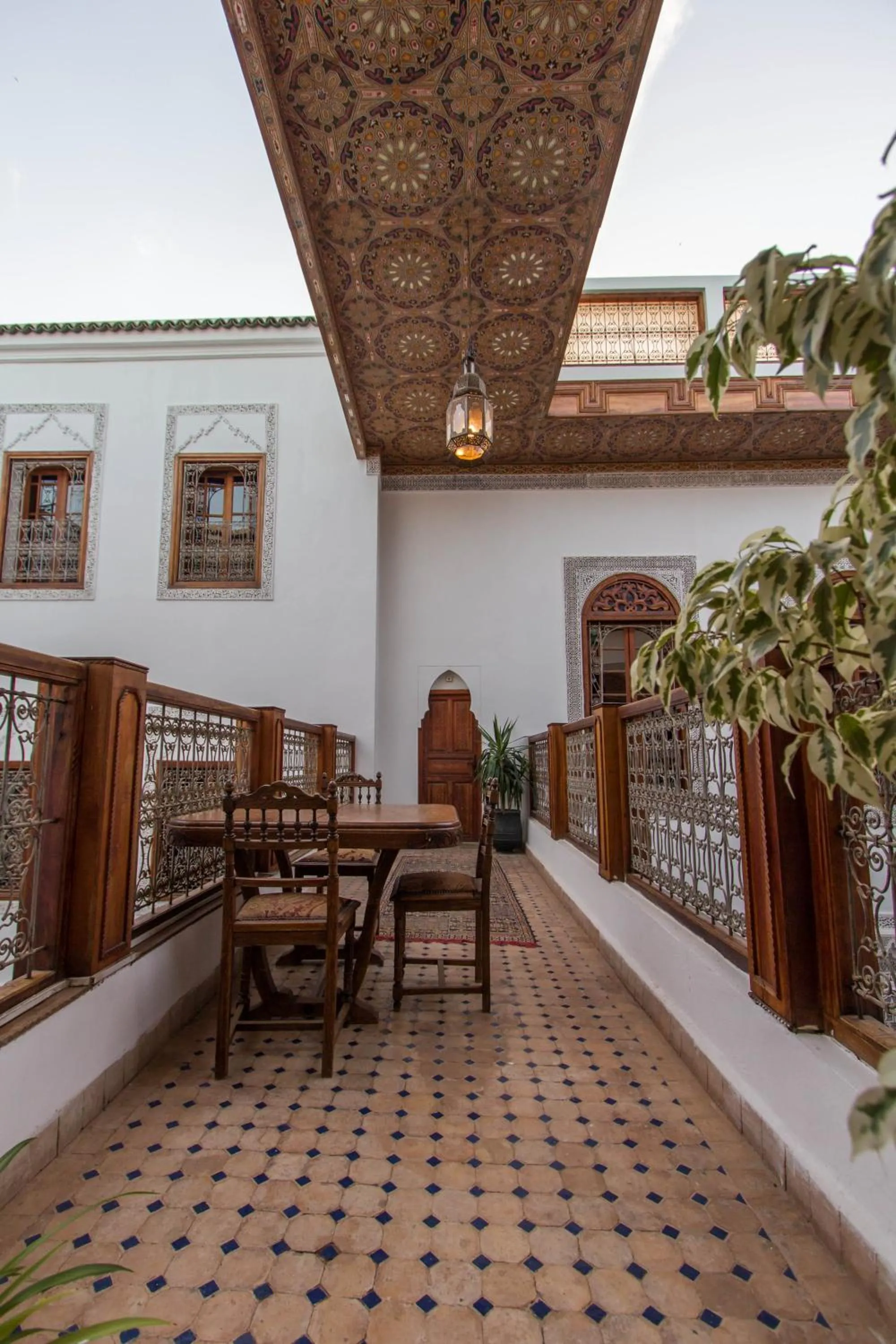 Balcony/Terrace in Riad - Dar Al Andalous