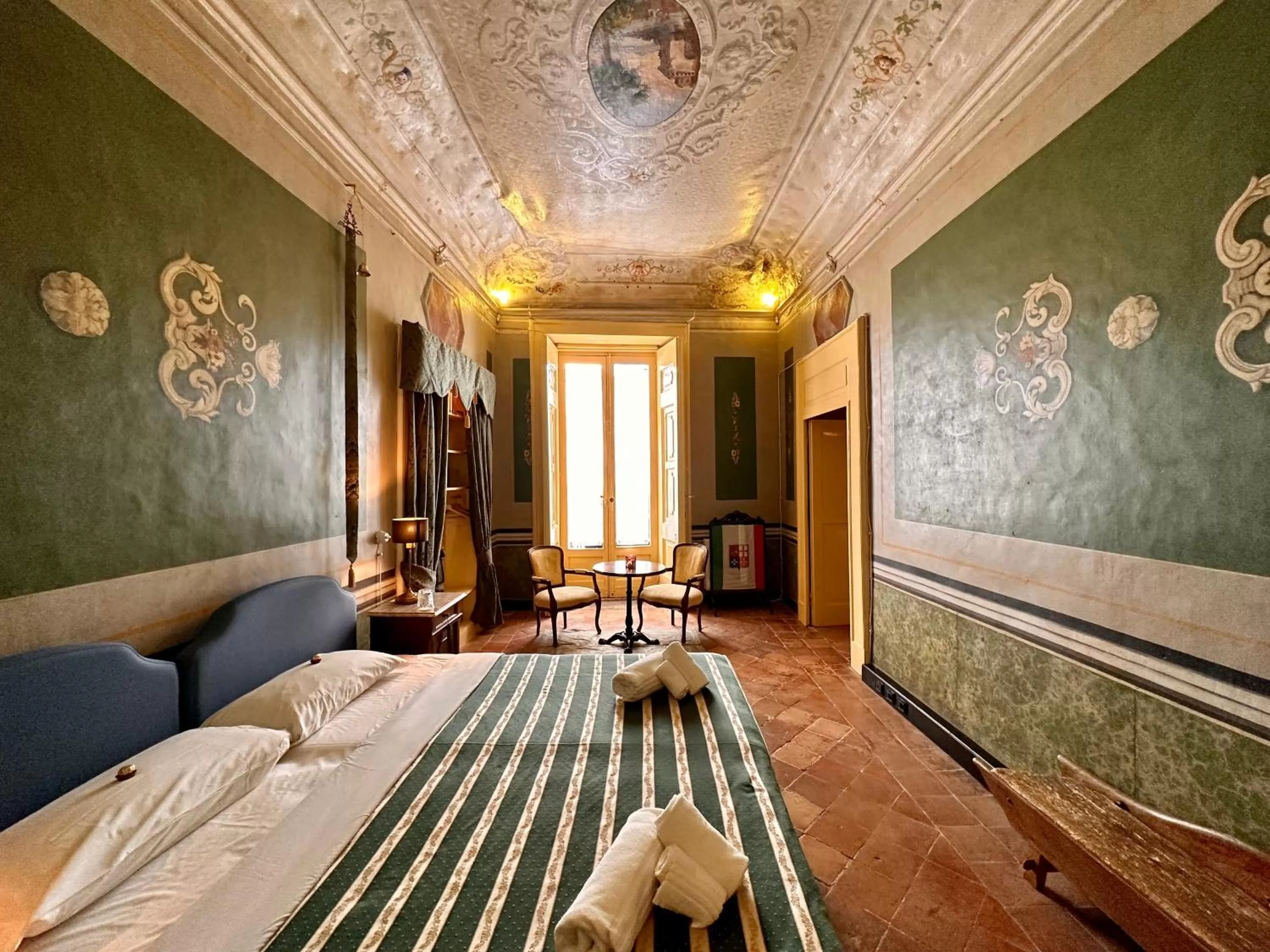 Bedroom, Bed in Casa Santangelo Suites