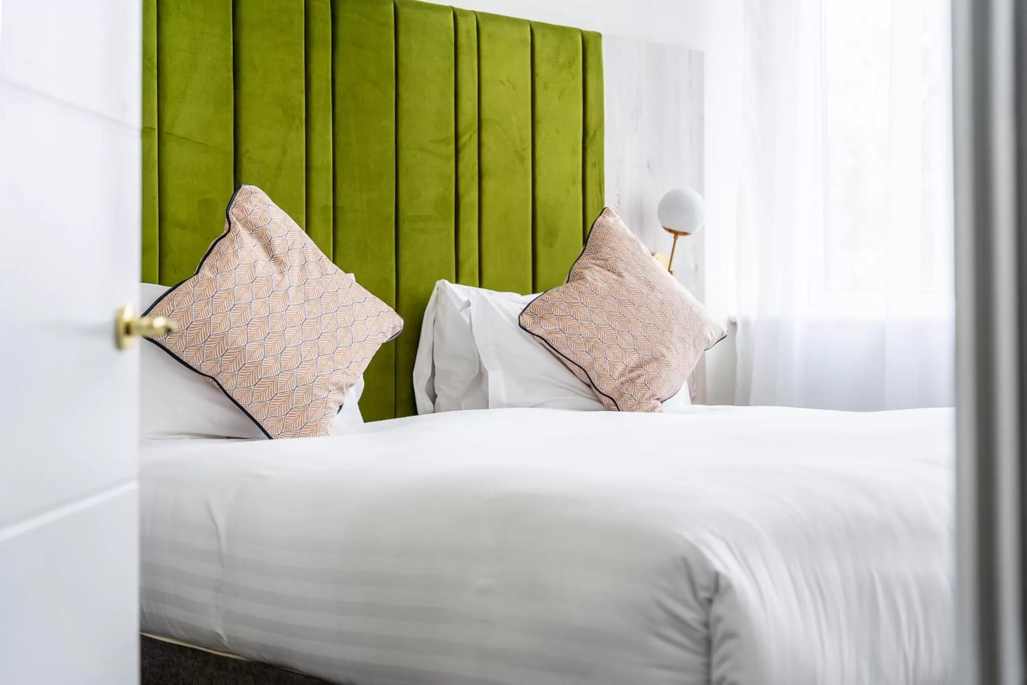 Bedroom, Bed in Trafford Hall Hotel Manchester, Trademark Collection by Wyndham