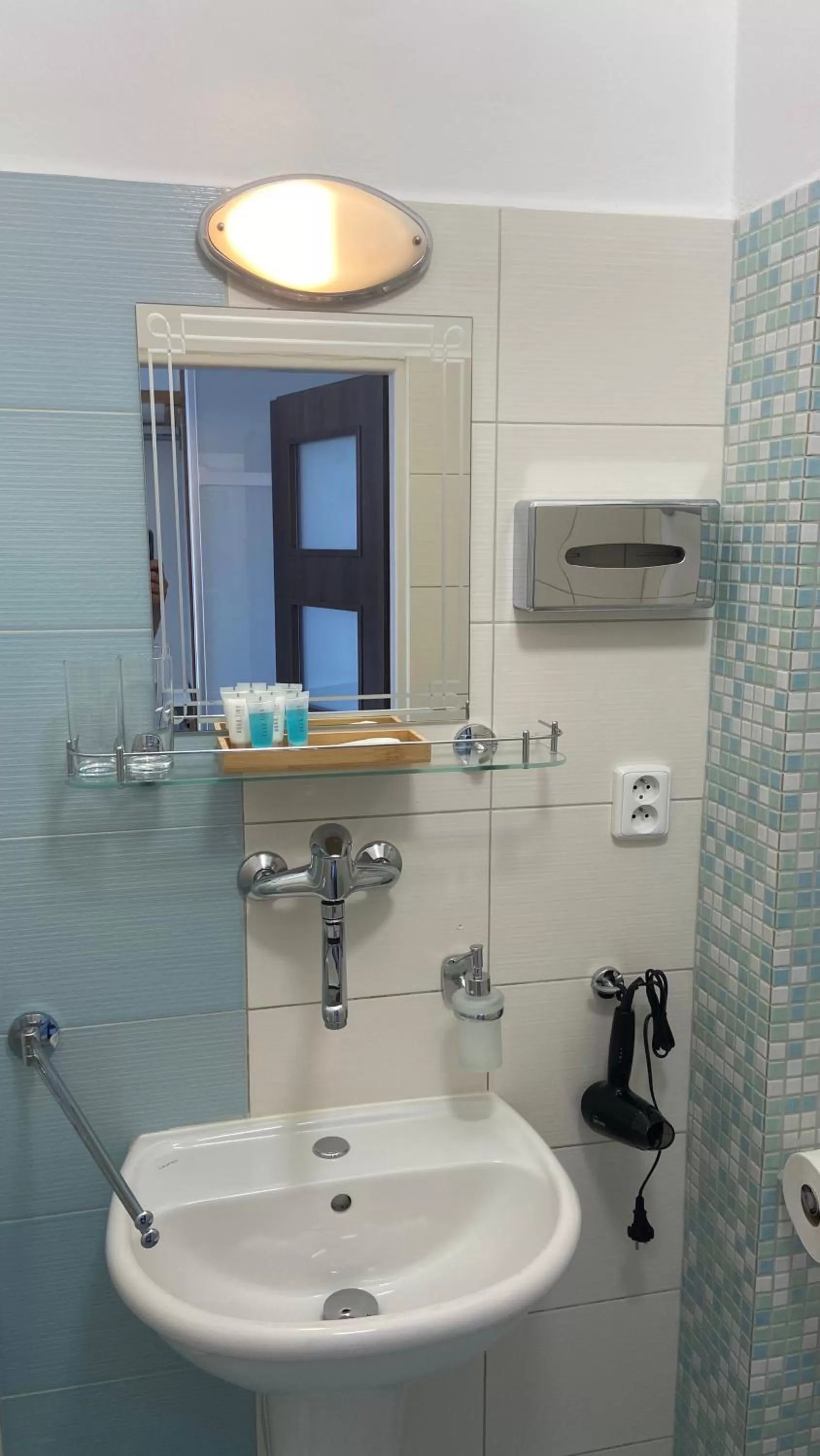 Toilet in Aparthotel Slezák