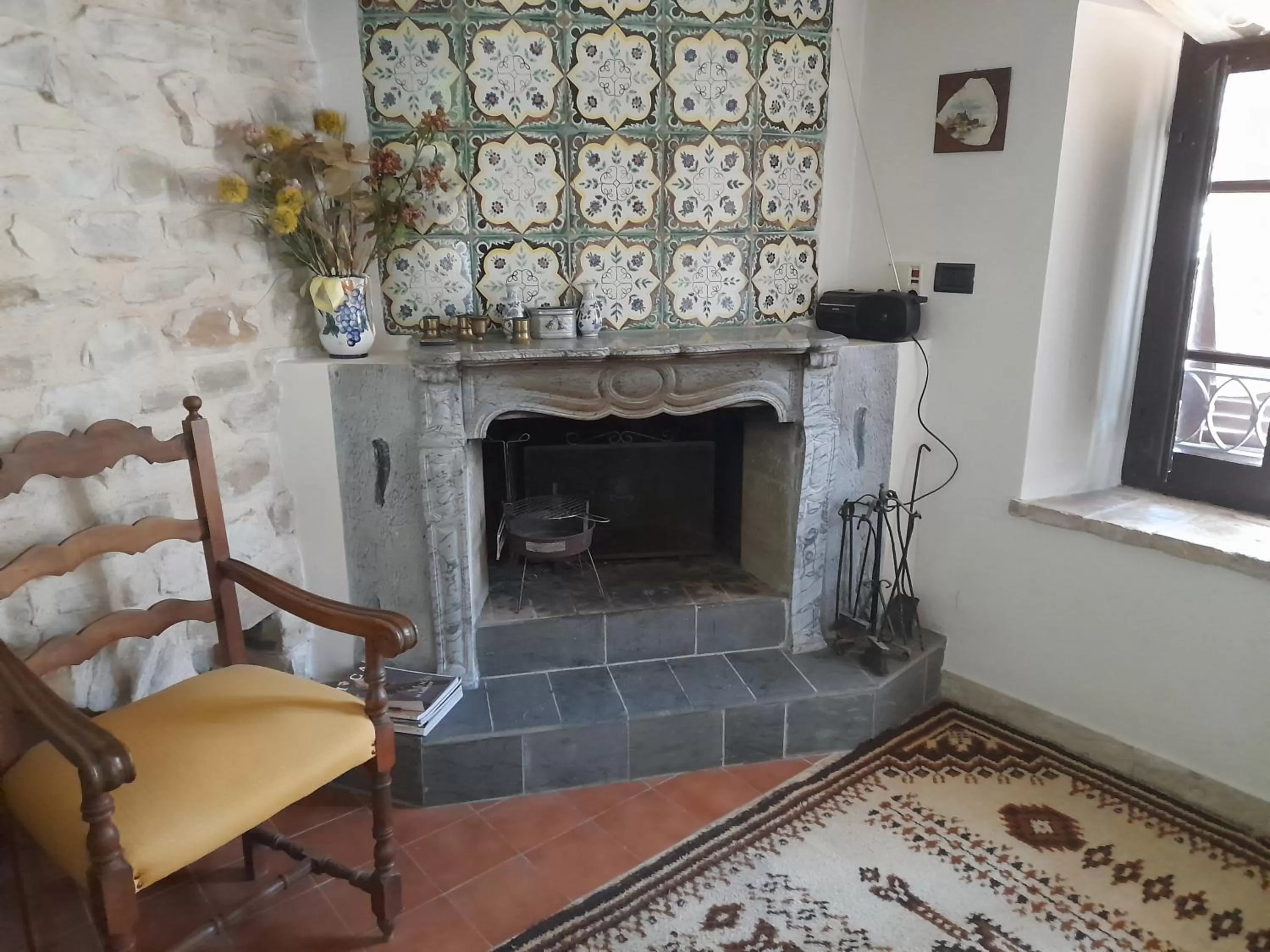 Living room in Castello Di Giomici