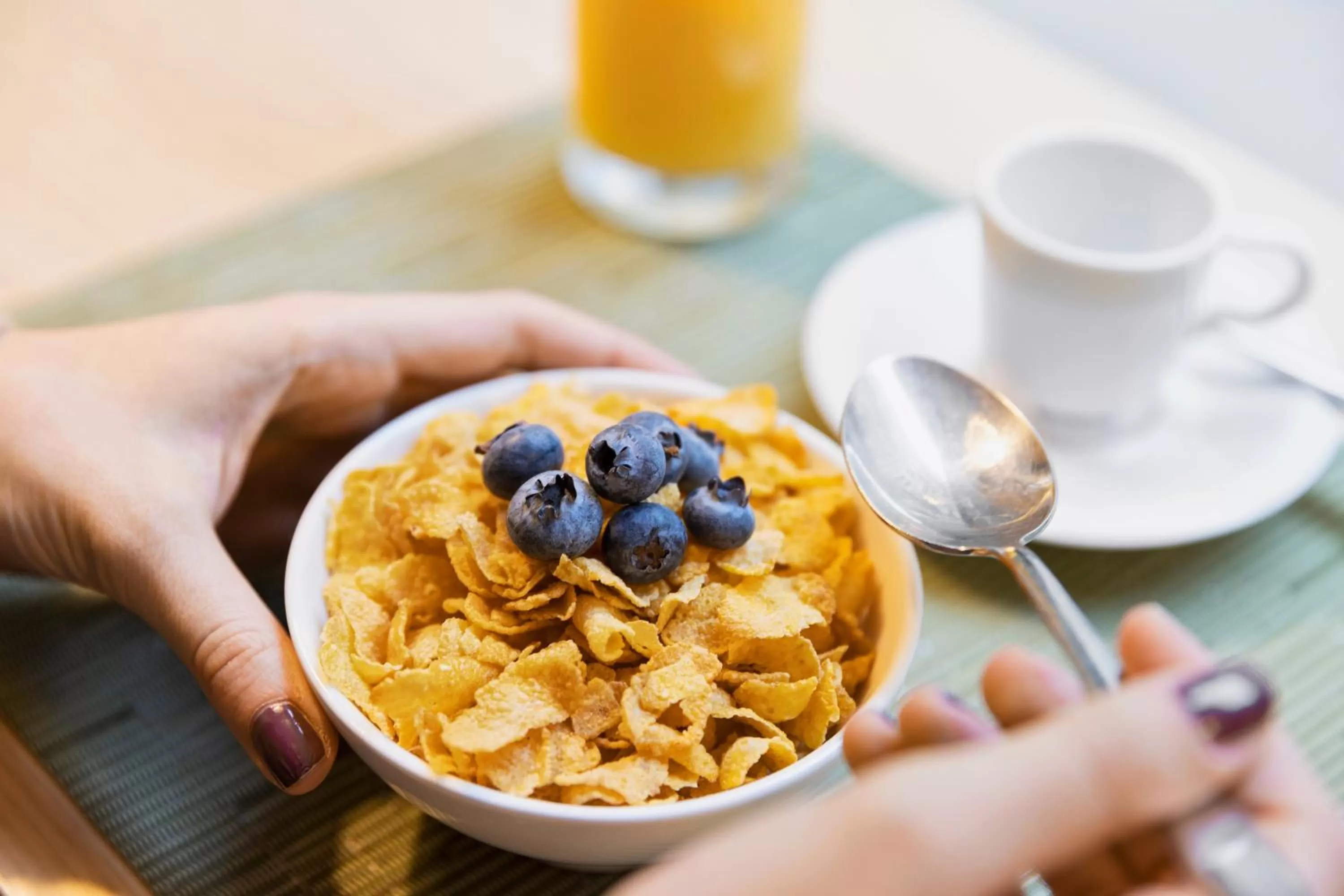 Breakfast in Mercure Paris Gare du Nord