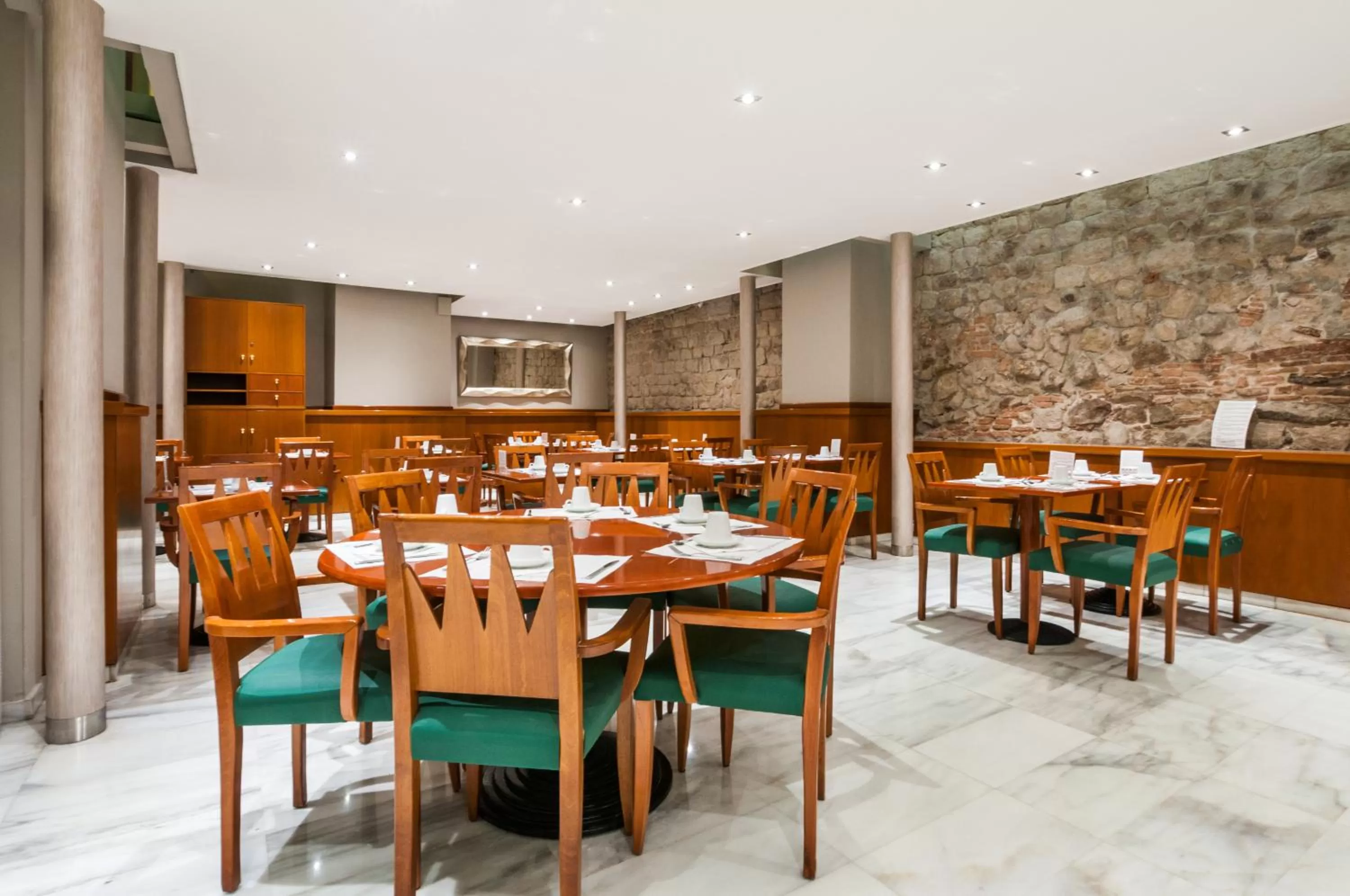 Decorative detail in Hotel Gótico