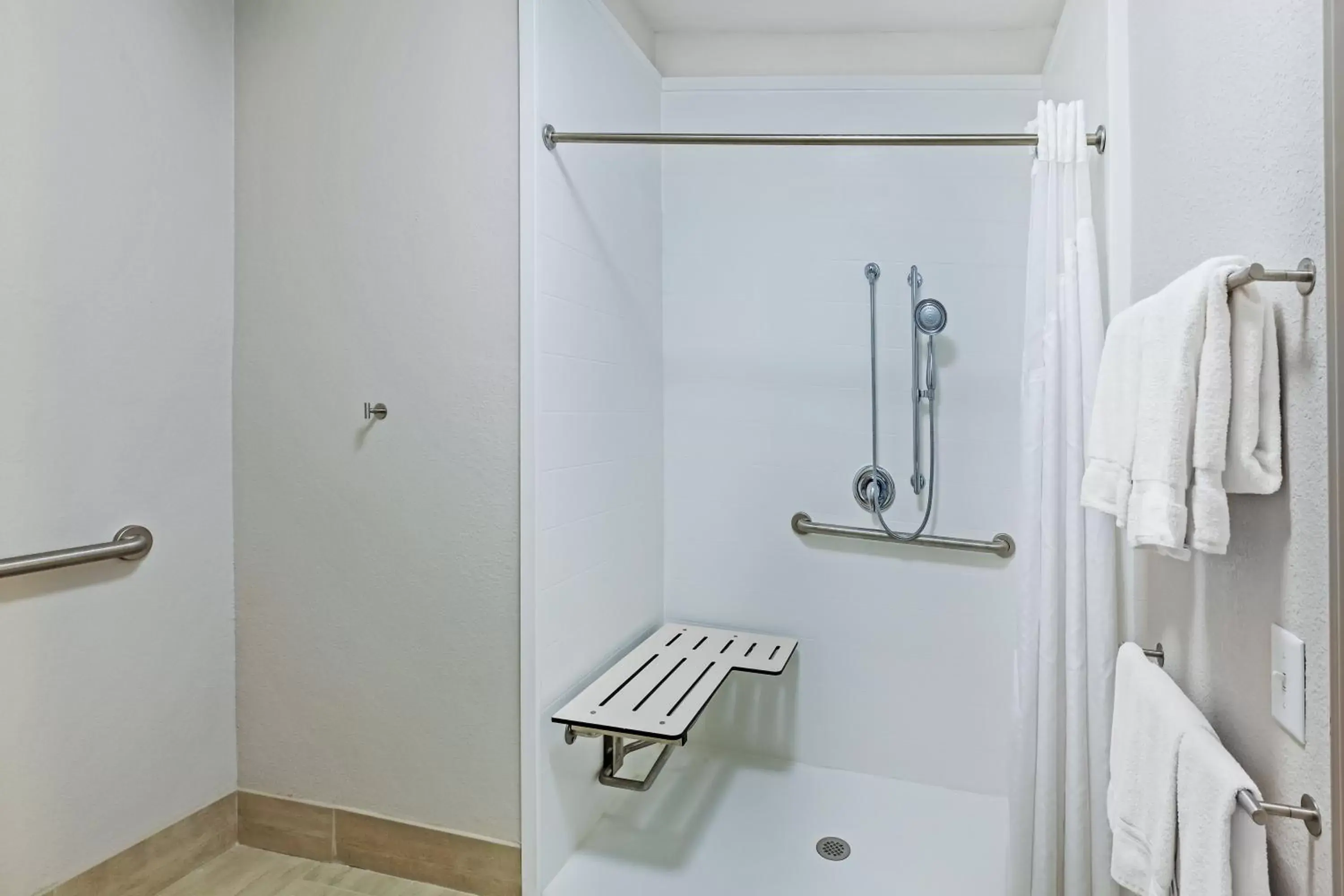 King Suite with Mobility Accessible Roll-In Shower in Holiday Inn Express Hotel & Suites Dallas Lewisville, an IHG Hotel King Suite with Mobility Accessible Roll-In Shower in Holiday Inn Express Hotel & Suites Dallas Lewisville, an IHG Hotel