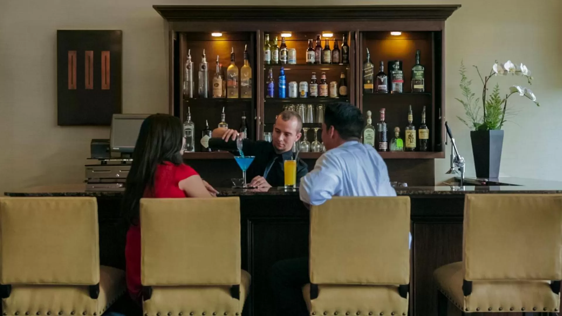 Lounge or bar in Grand Hotel