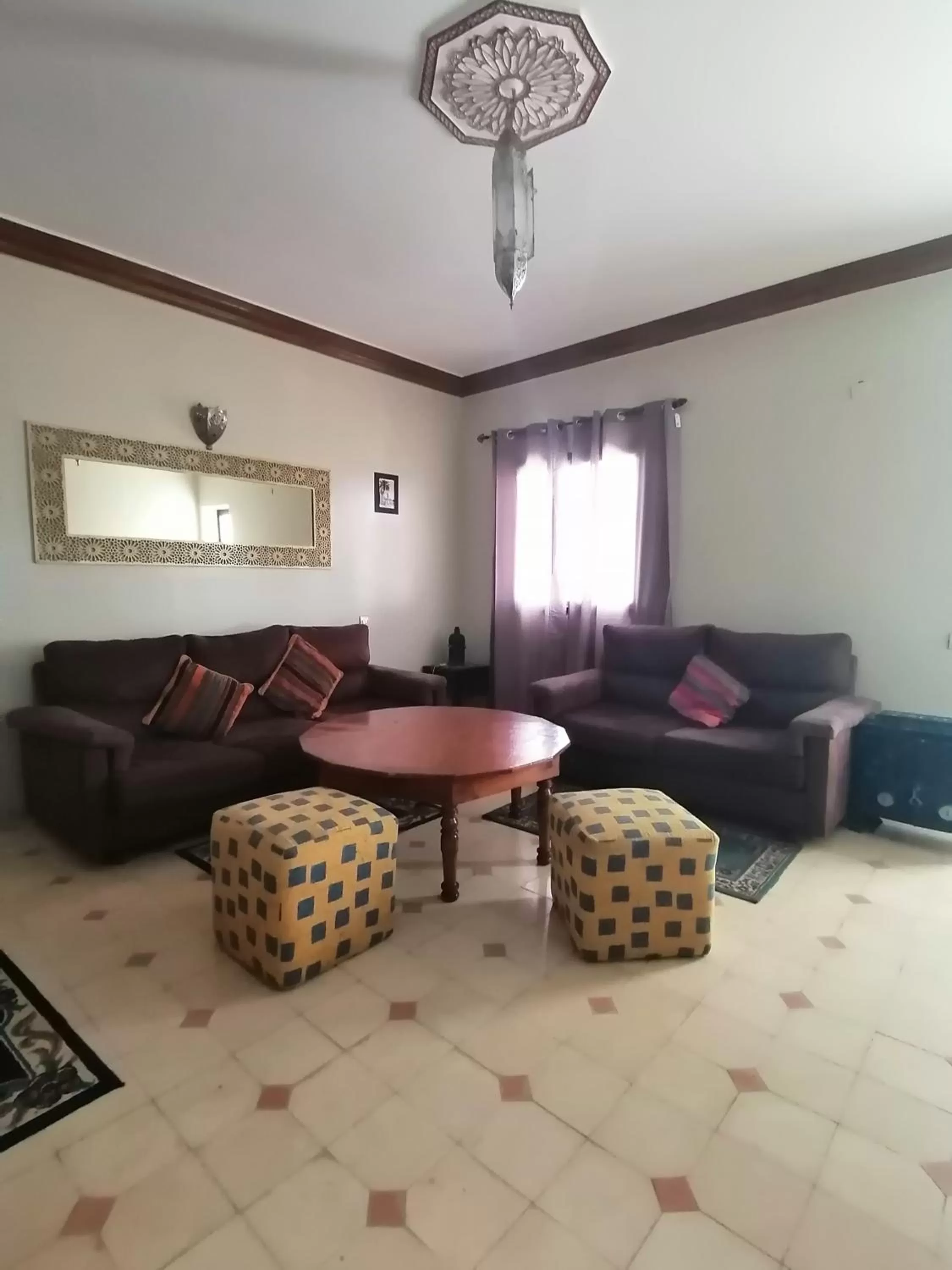 Living room in Riad Darga Rouge