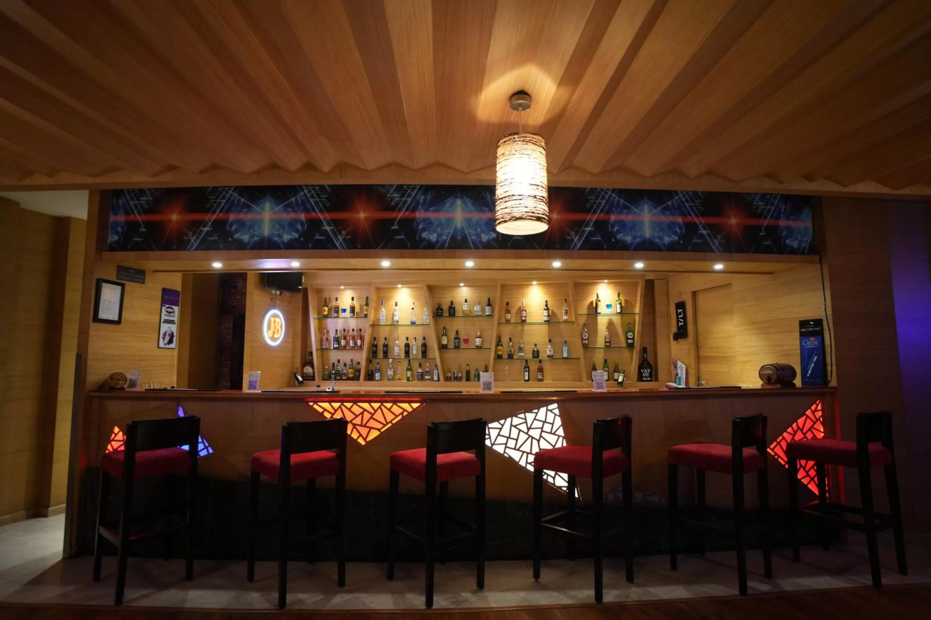 Lounge or bar in Radisson Udaipur