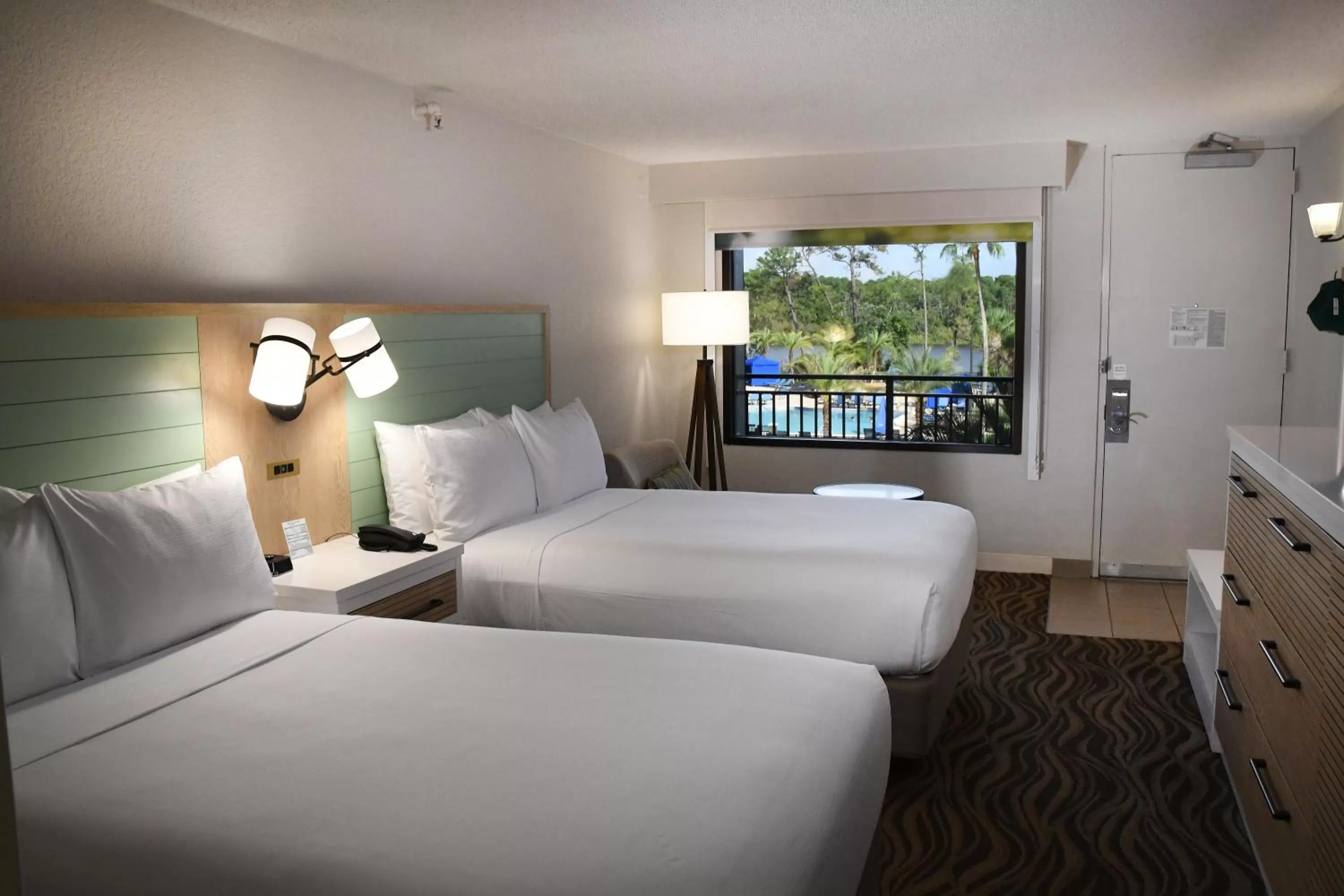 Bed in Wyndham Garden Lake Buena Vista – Disney Springs® Area