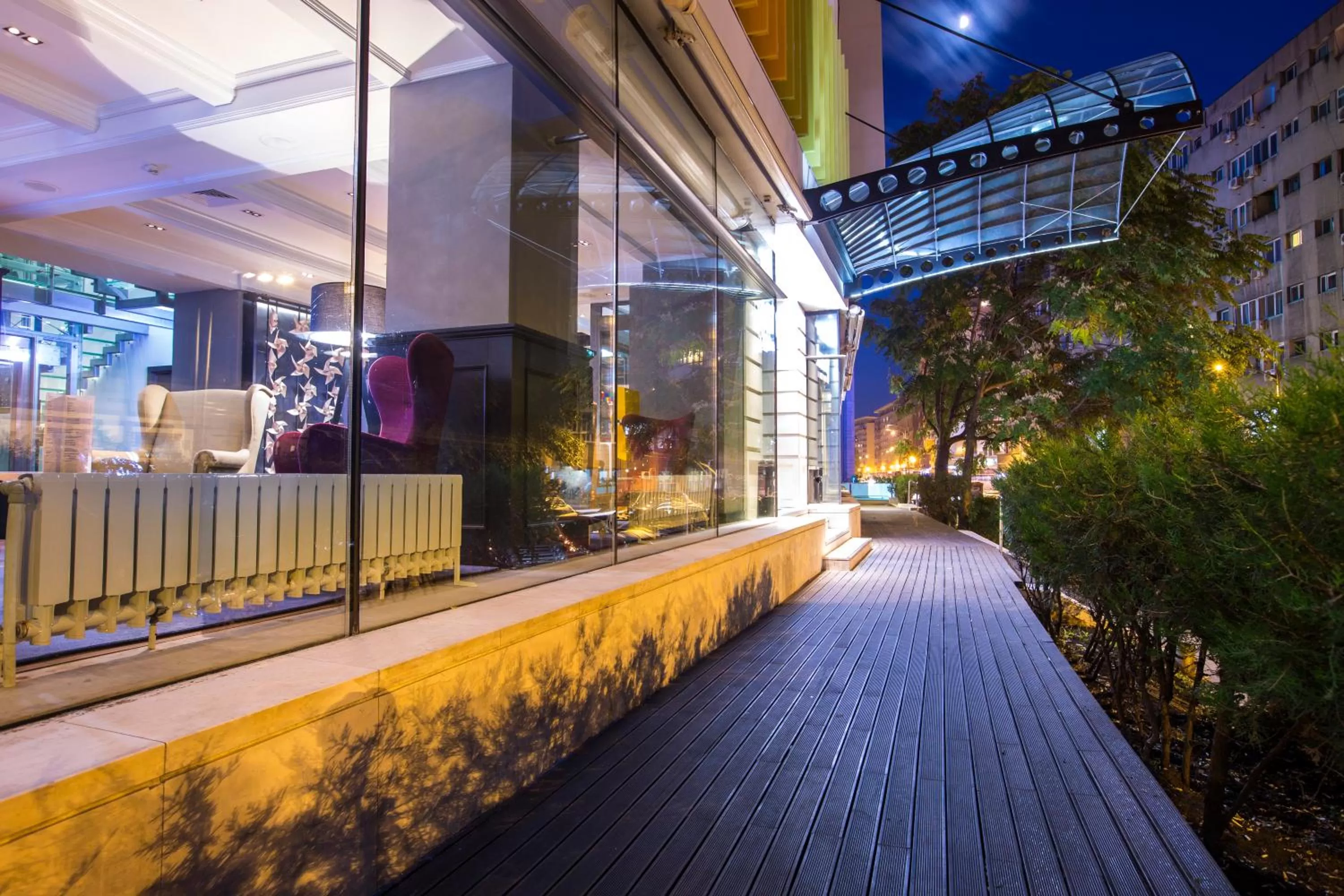 Facade/entrance in Park Inn by Radisson Bucharest Hotel & Residence