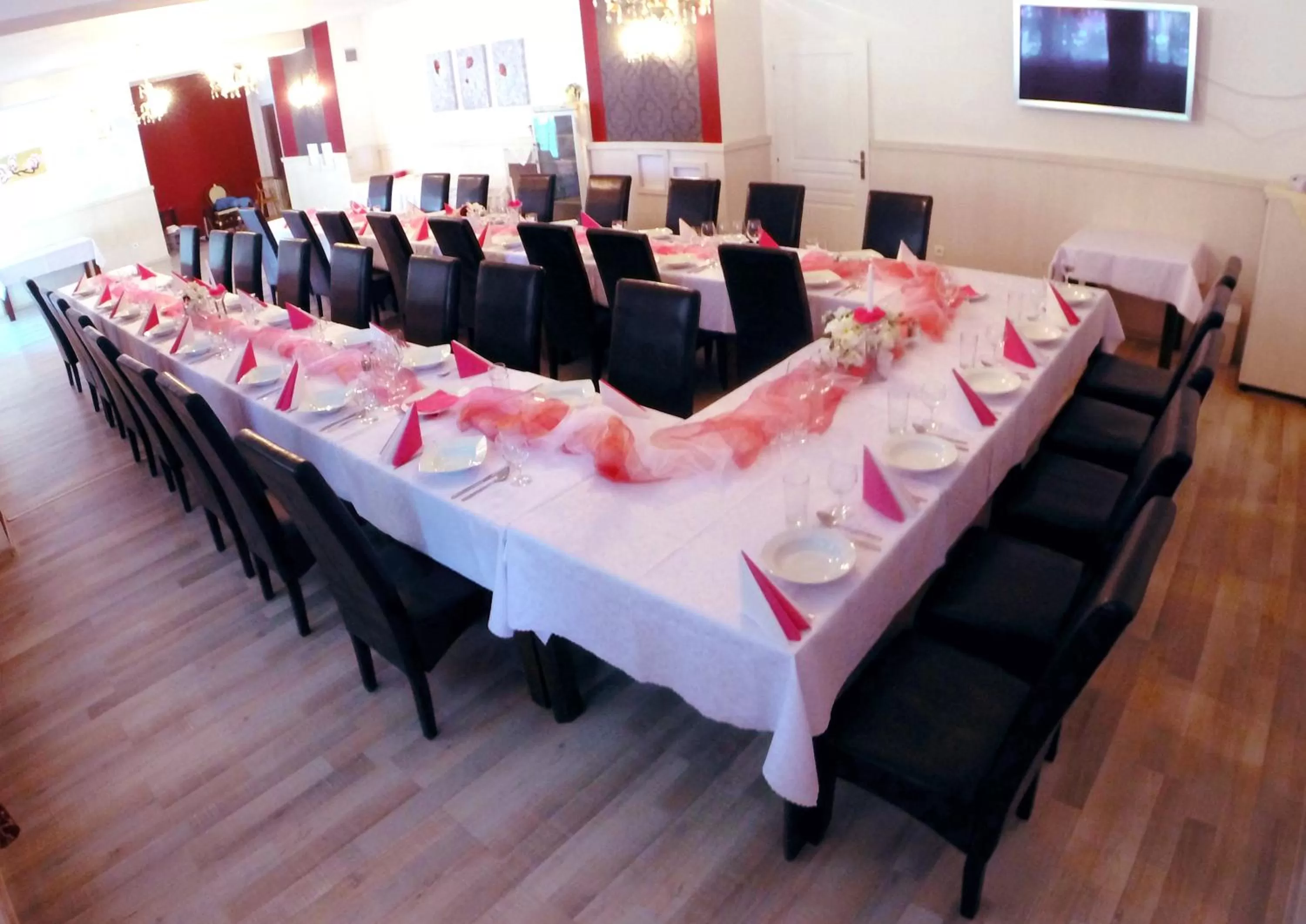 Seating area, Banquet Facilities in Hotel Garni