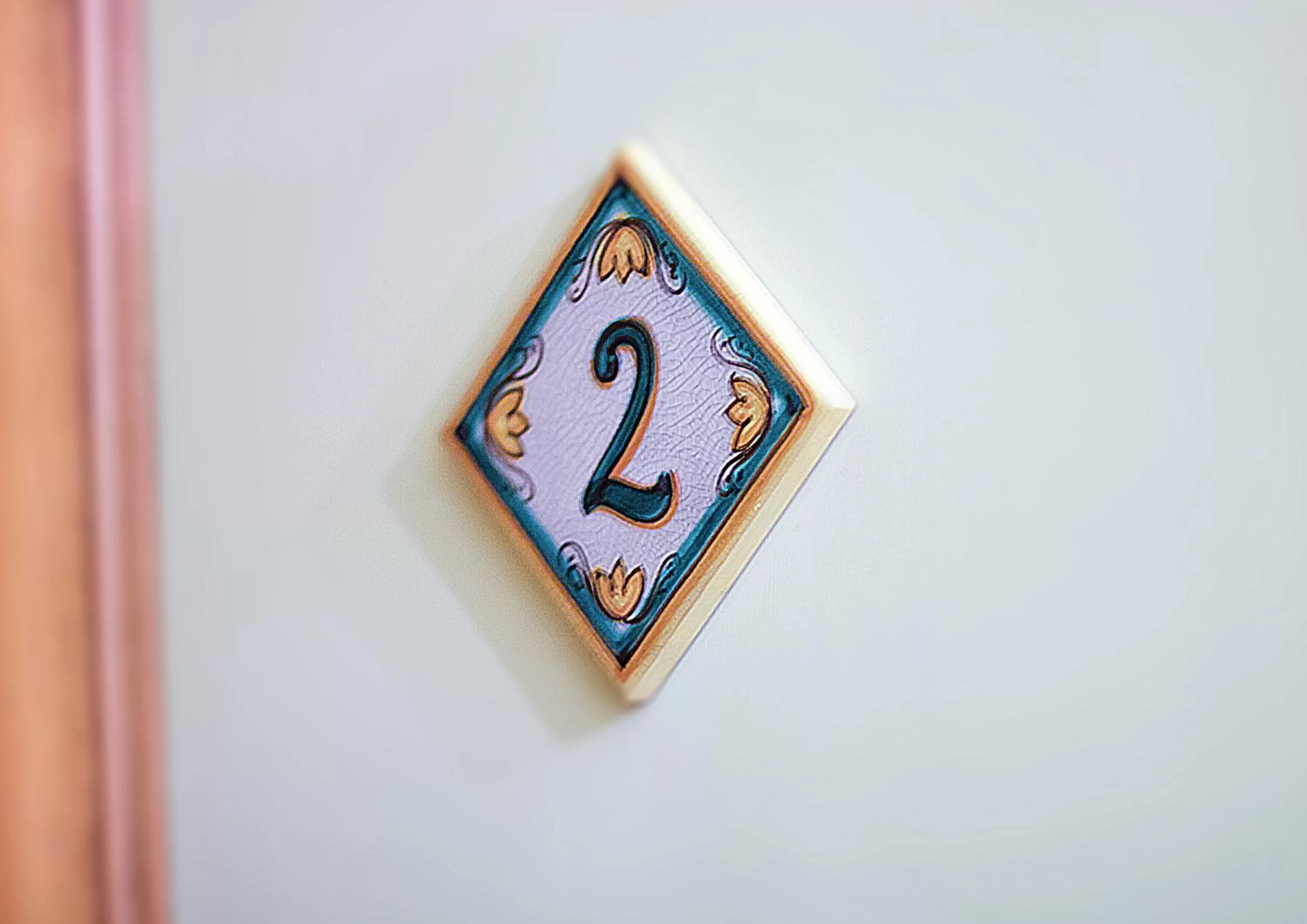 Decorative detail in B&B Porta Bagni