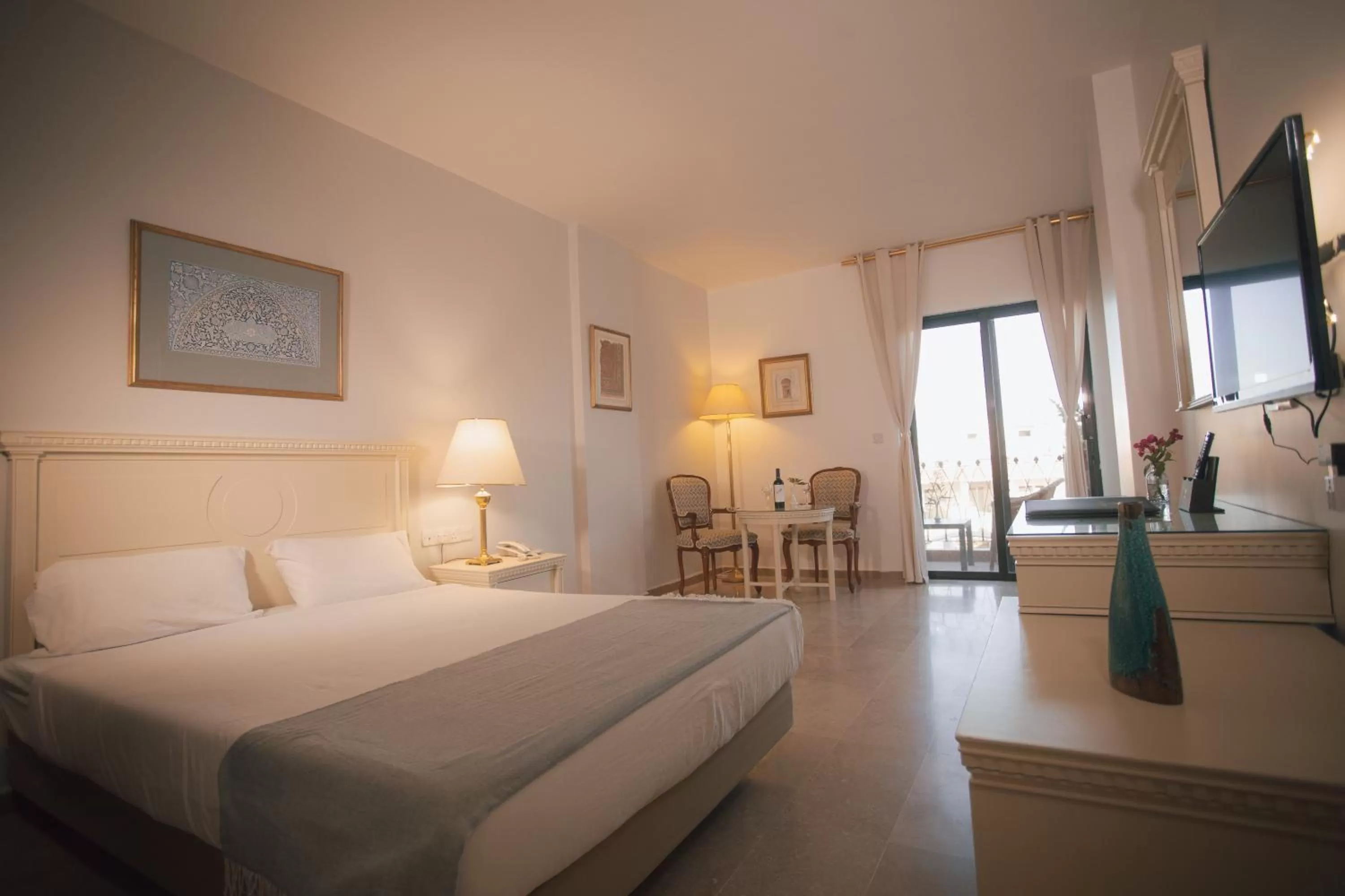 Bed in Grand Hotel Madaba