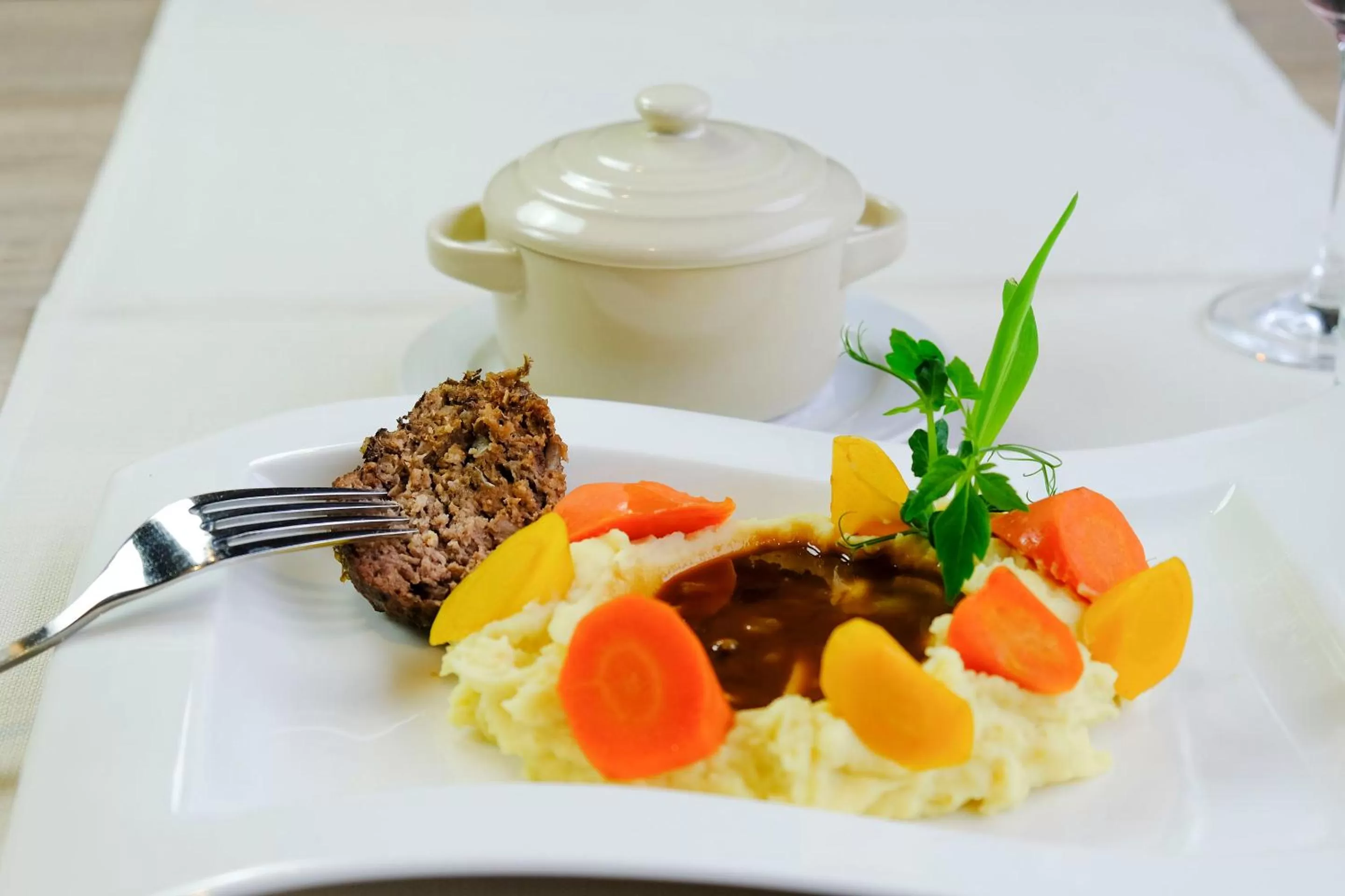 Food close-up in Jungfrau Hotel