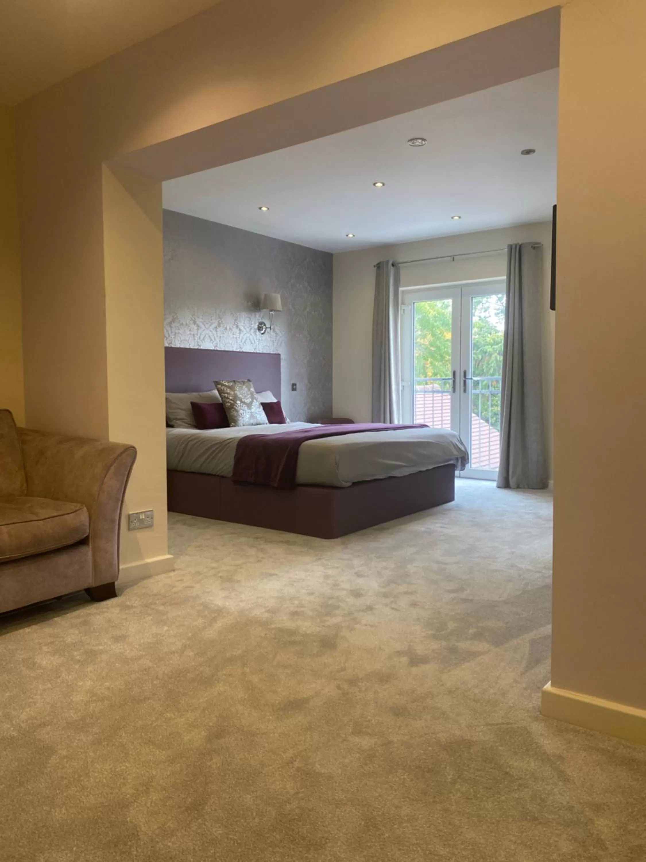 Bedroom, Bed in Lamorna