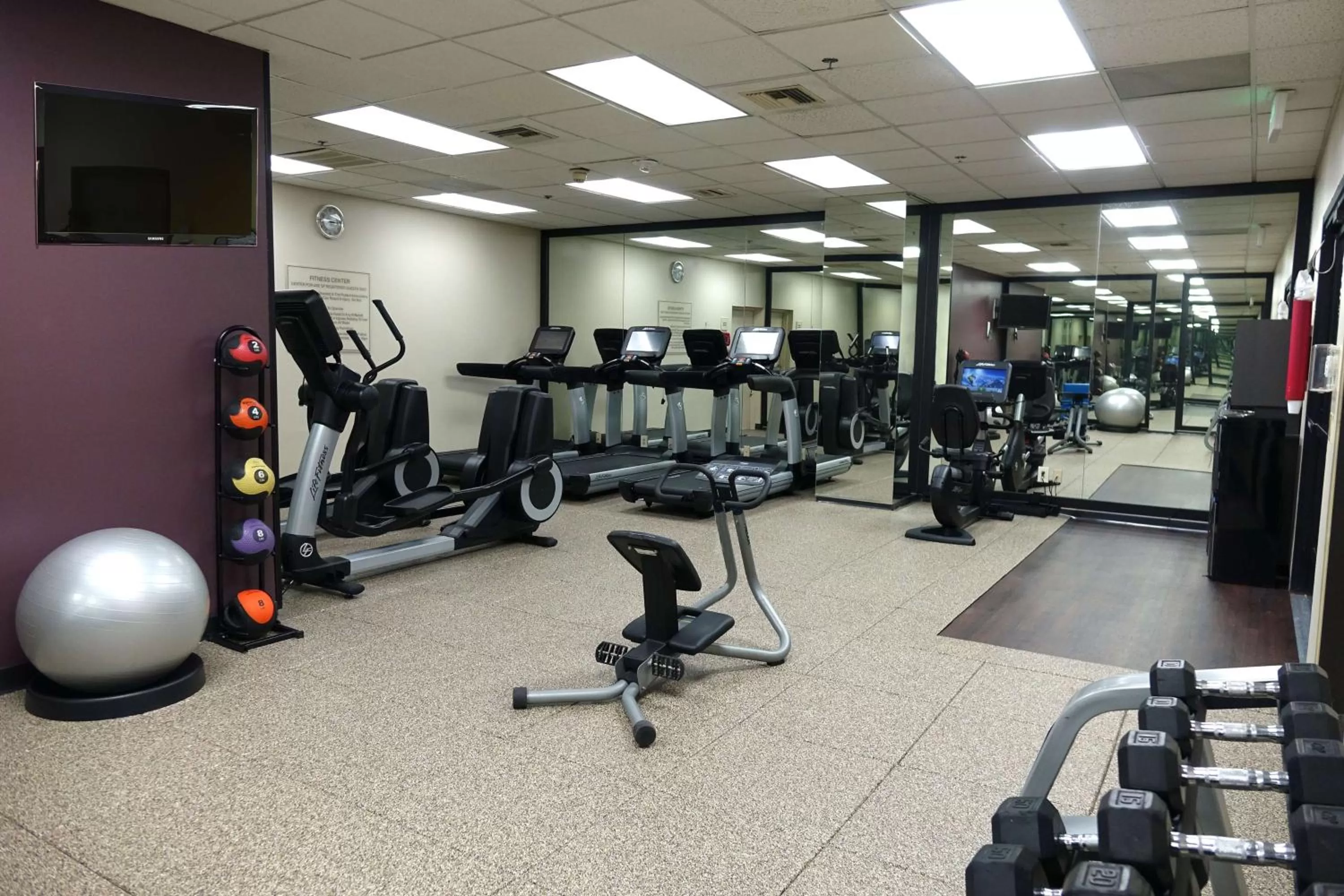 Fitness centre/facilities in Embassy Suites Los Angeles - International Airport/North