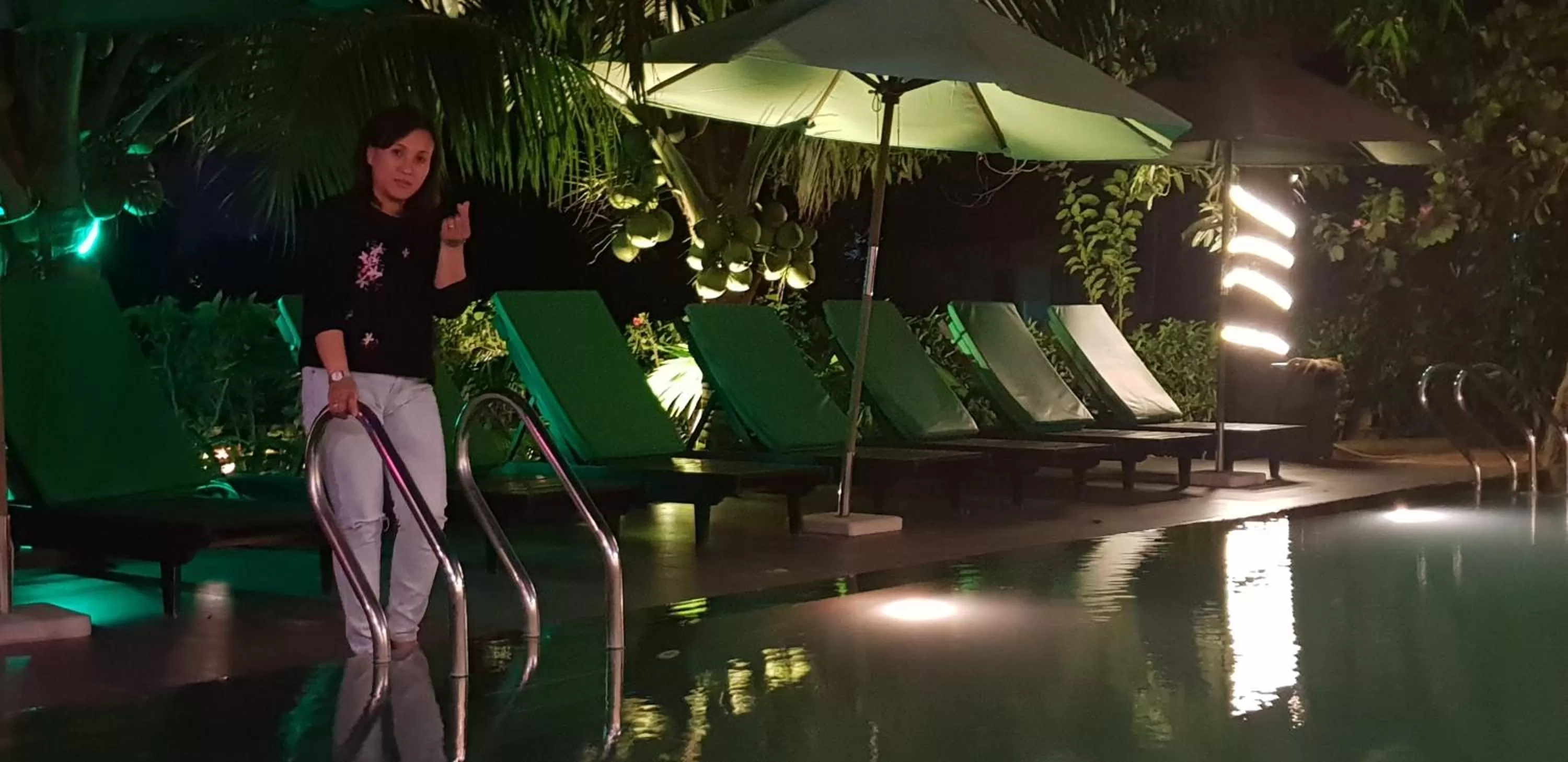 Swimming pool in Hoi an Osaka Riverside Villa & Spa