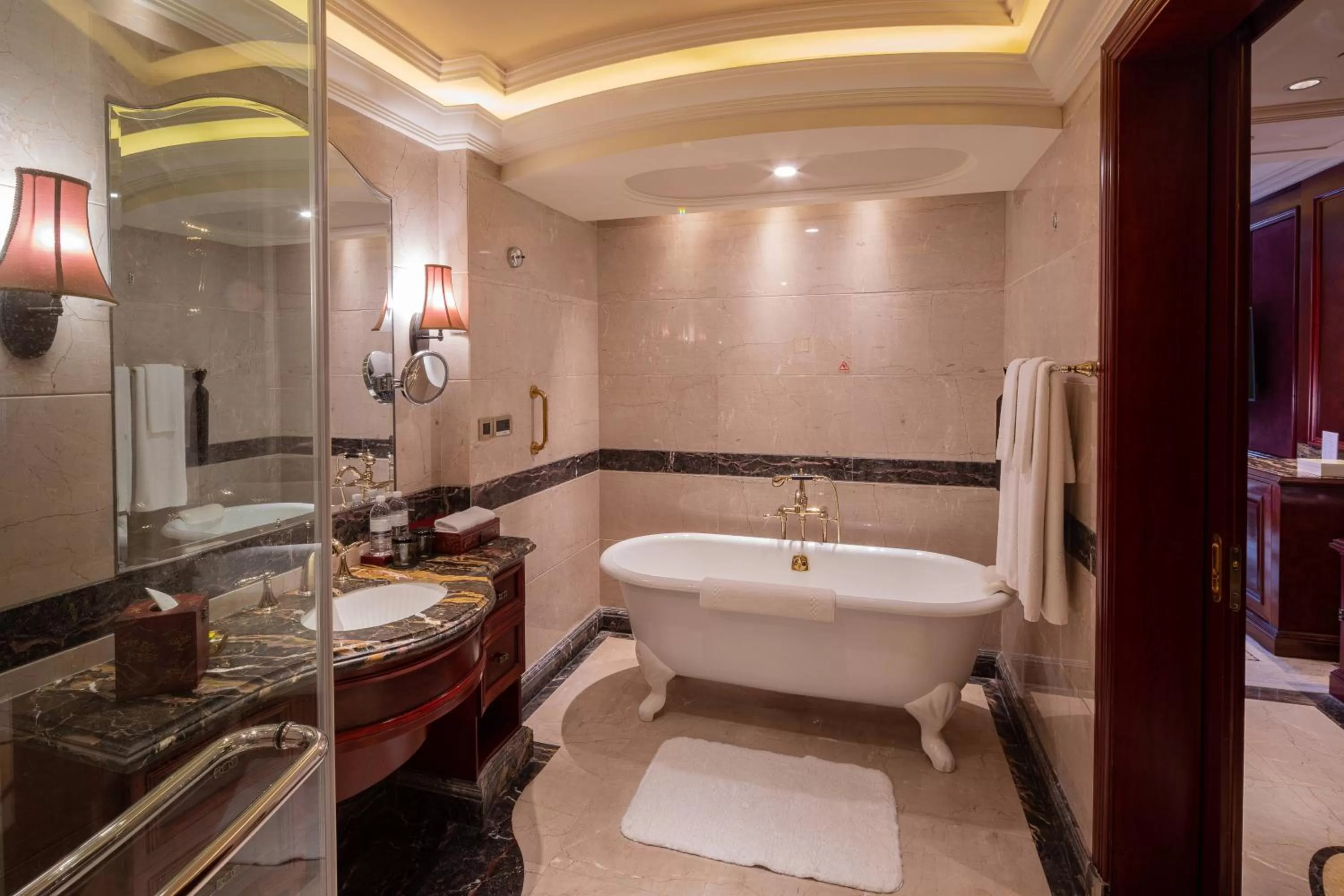 Bathroom in InterContinental Shanghai Ruijin by IHG - Downtown Historic Iconic Garden Hotel