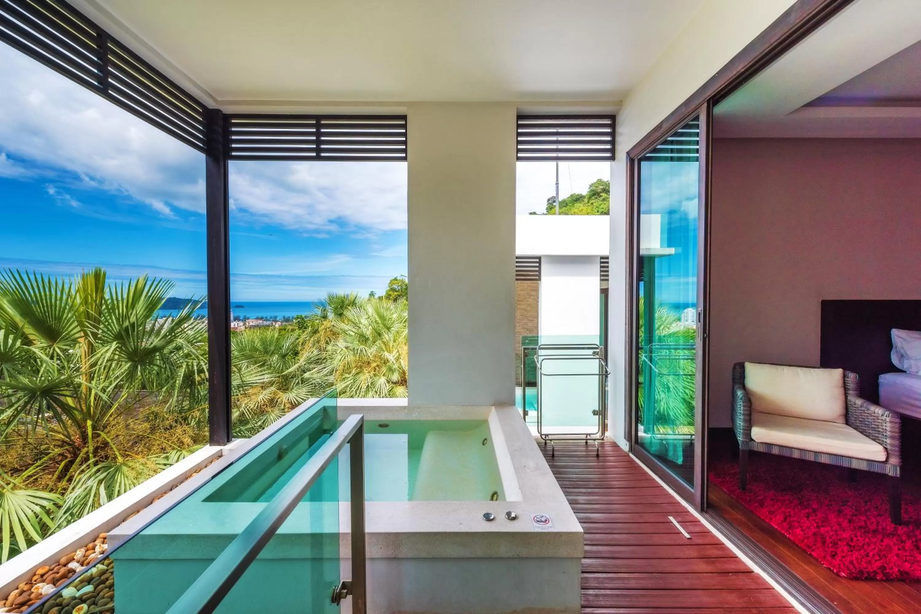 Garden view in Wyndham Sea Pearl Resort, Phuket