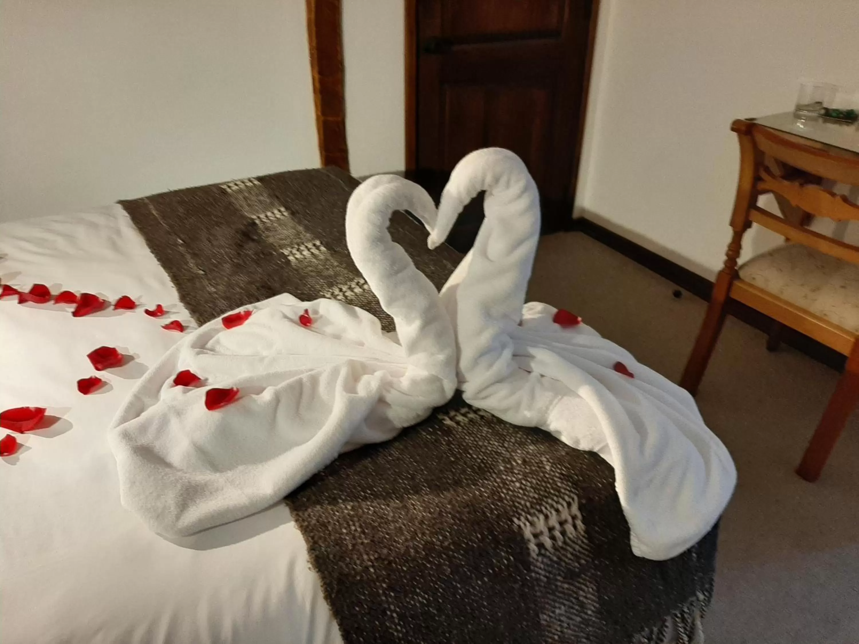 Bed in Hotel Tehuelche Natura