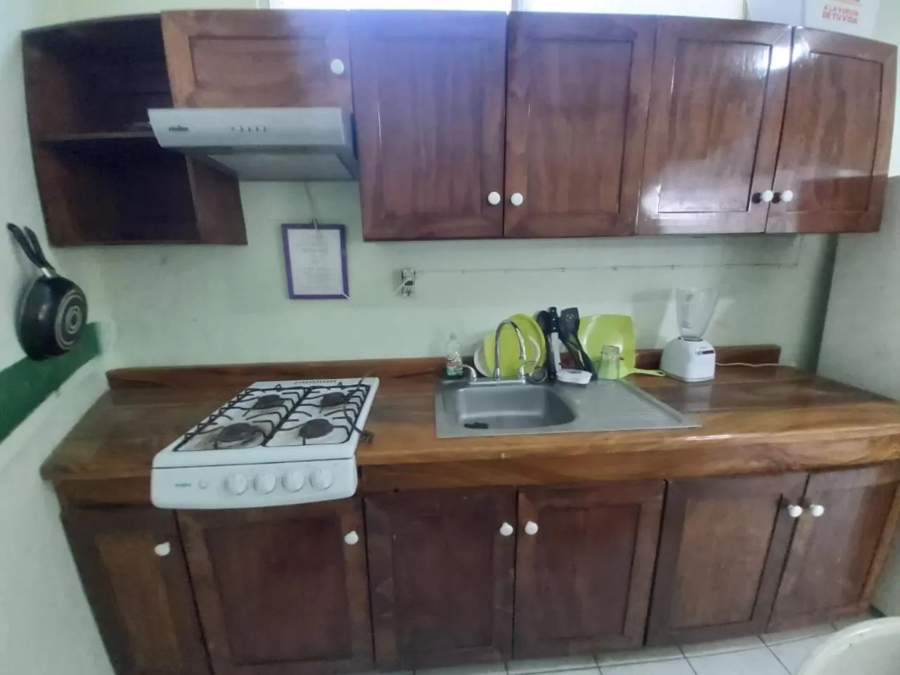 Kitchen or kitchenette in Hotel Ayalamar Manzanillo