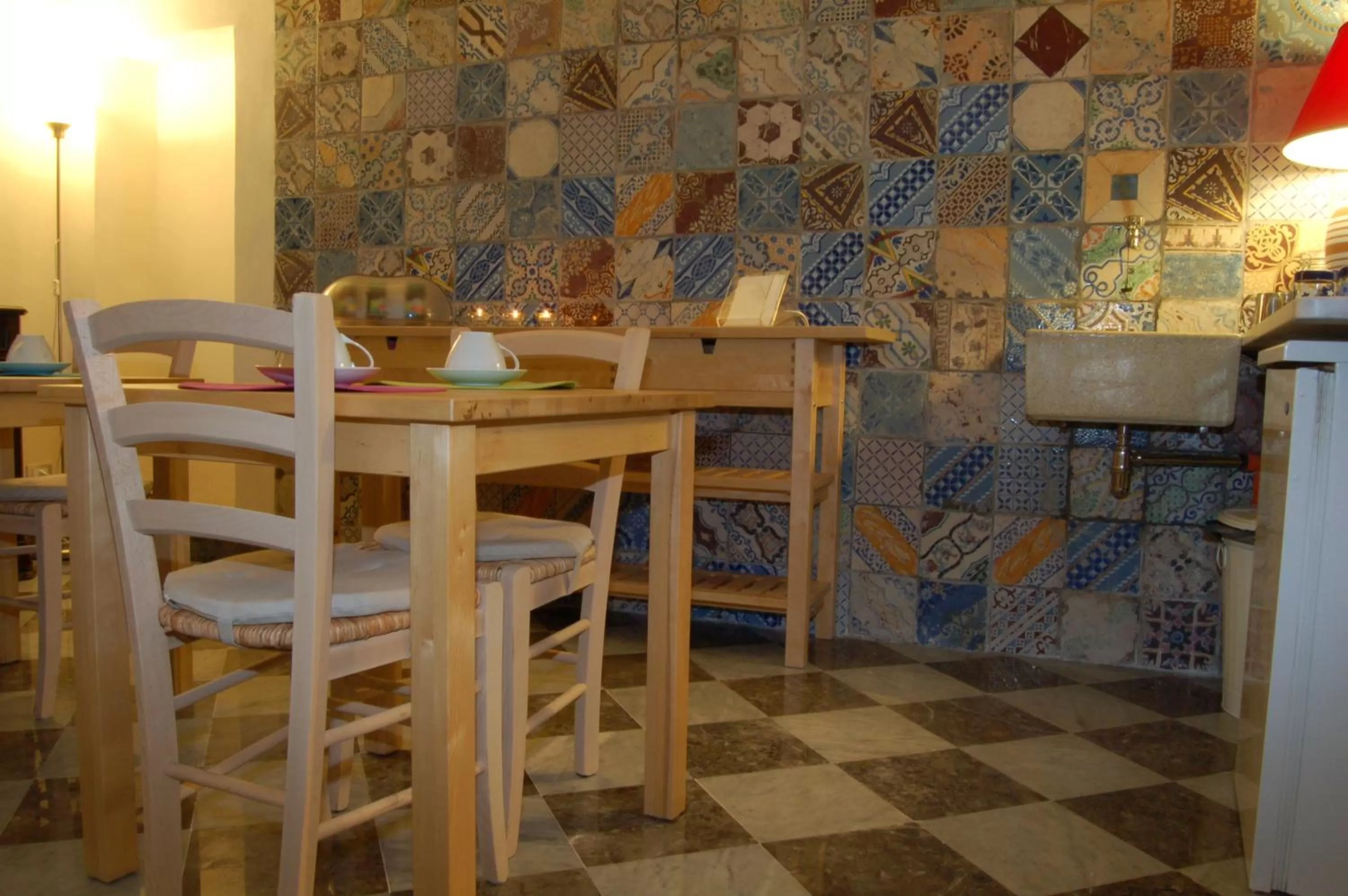 Communal lounge/ TV room in Federico Secondo B&B