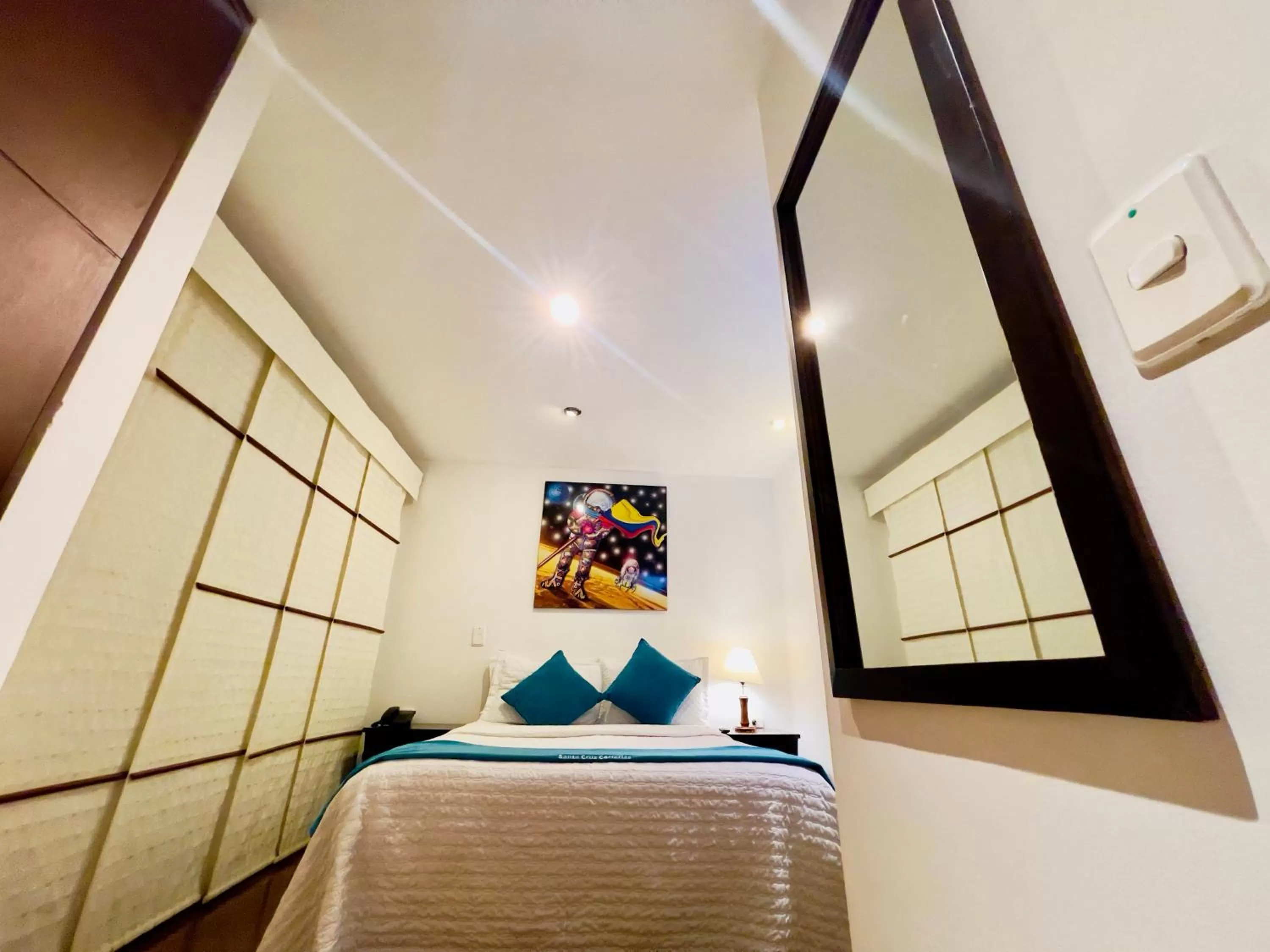 Photo of the whole room, Bed in Hotel Santa Cruz Bogotá