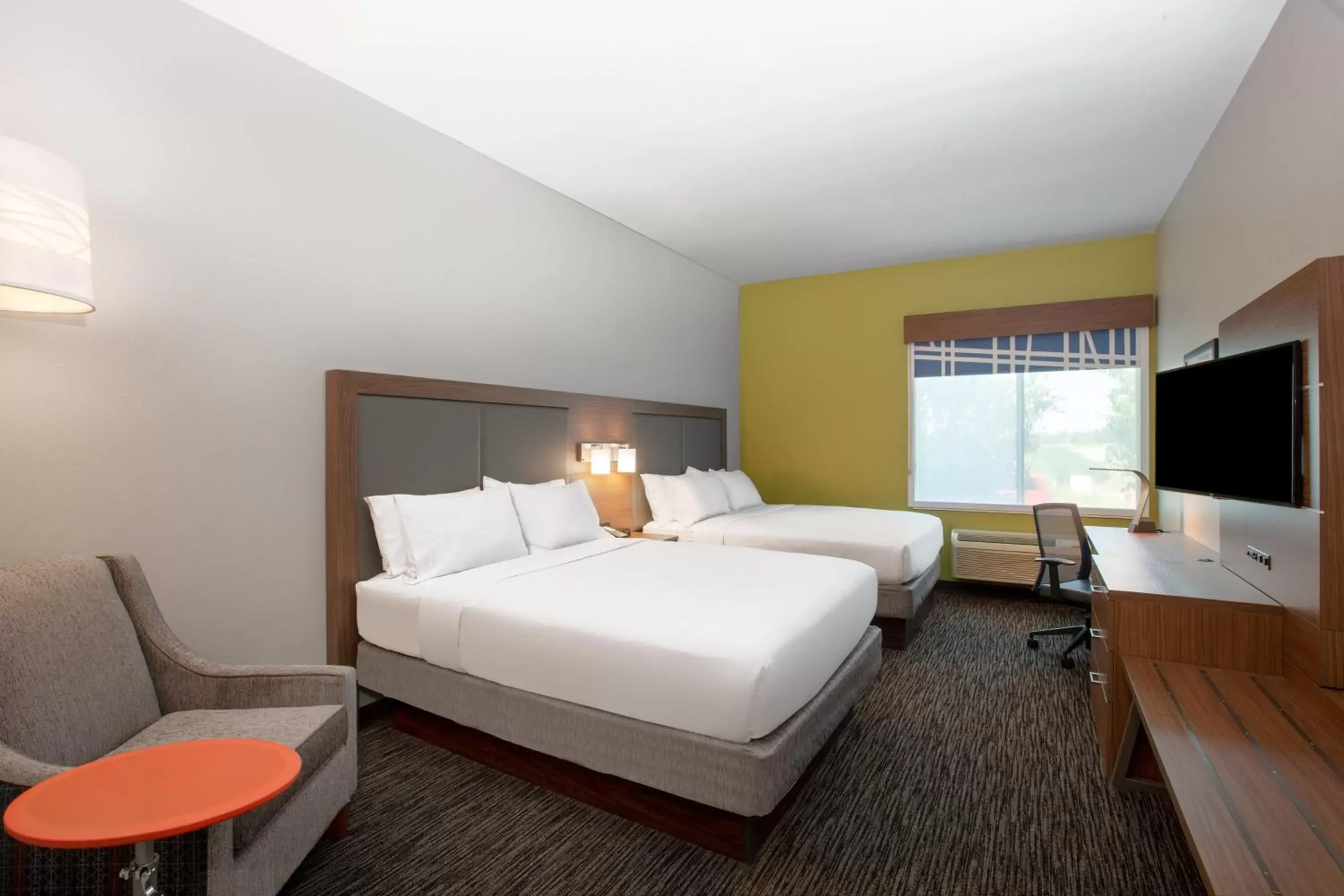 Queen Room with Two Queen Beds - Hearing Accessible/Non-Smoking in Holiday Inn Express Hotel & Suites Columbus, an IHG Hotel Queen Room with Two Queen Beds - Hearing Accessible/Non-Smoking in Holiday Inn Express Hotel & Suites Columbus, an IHG Hotel