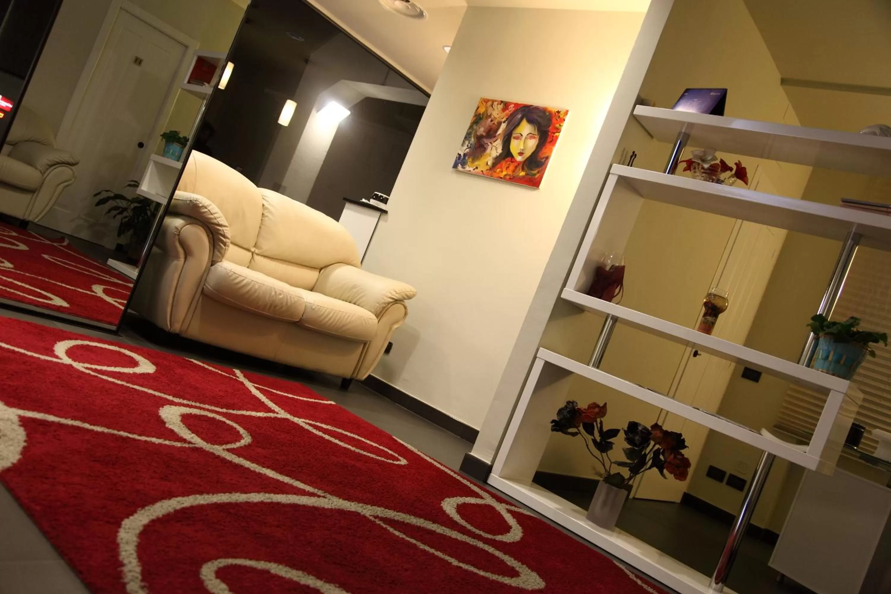 Lobby or reception, Bed in Hotel Le Ceramiche