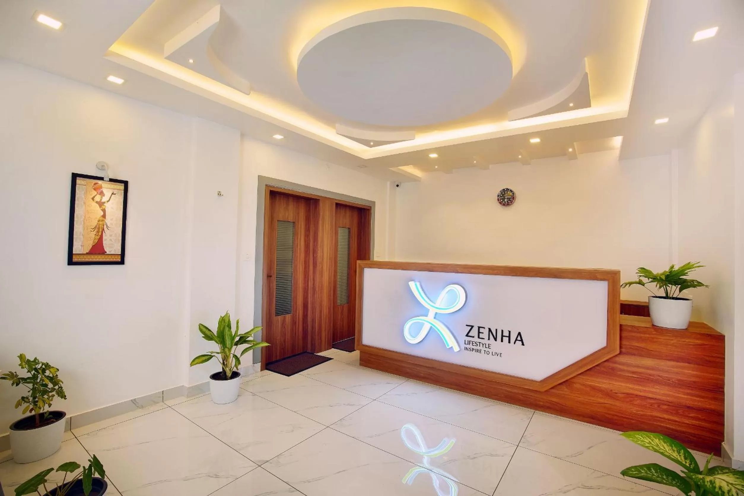 Property logo or sign in Zenha Resorts