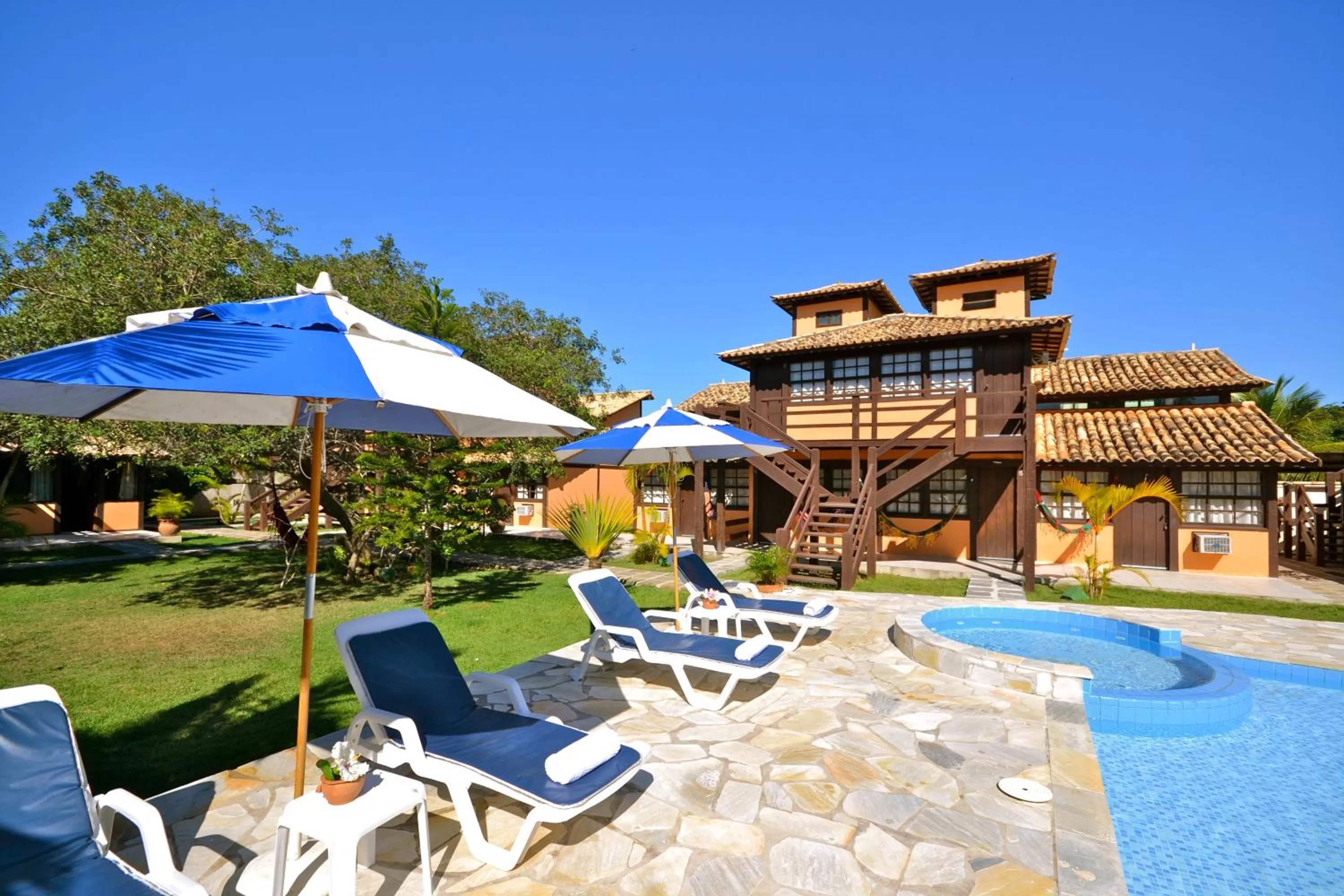 Patio in Pousada Da Ferradura